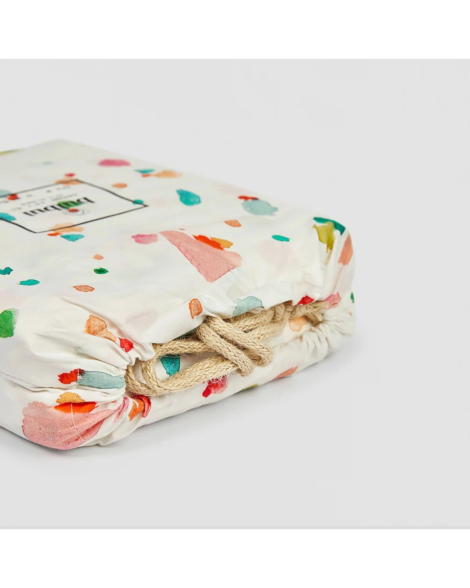 5 Bulbul Home Organic Cotton Quilt Cover Set Colour Play Kids/Teens Bedding - Multi, 5 of 5