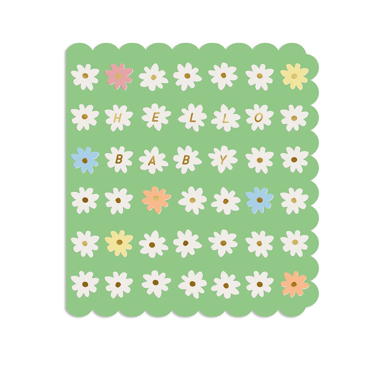 3 Hallmark Baby Shower Card - Daisies, 3 of 3