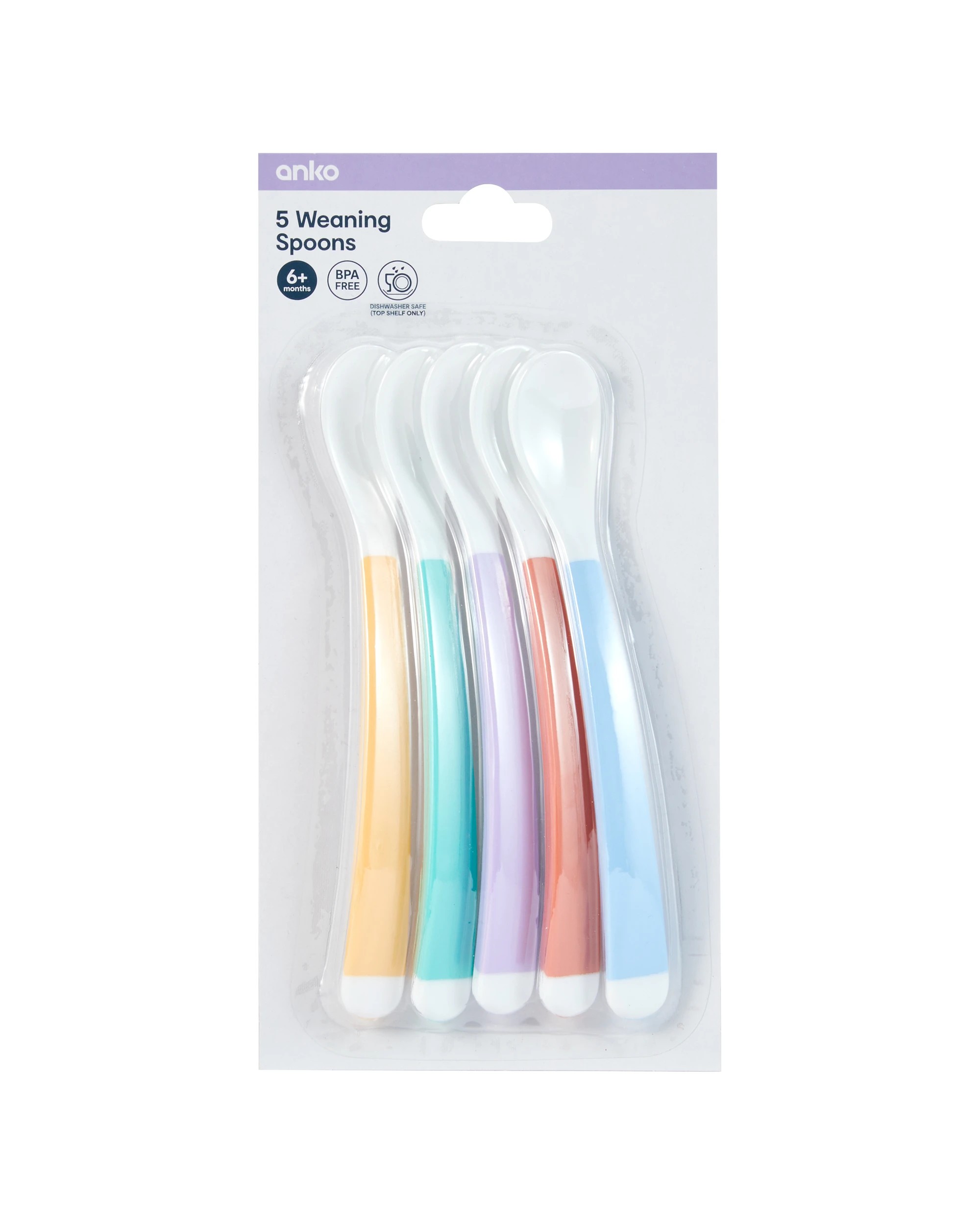 5 5 Pack Weaning Spoons, 5 of 5