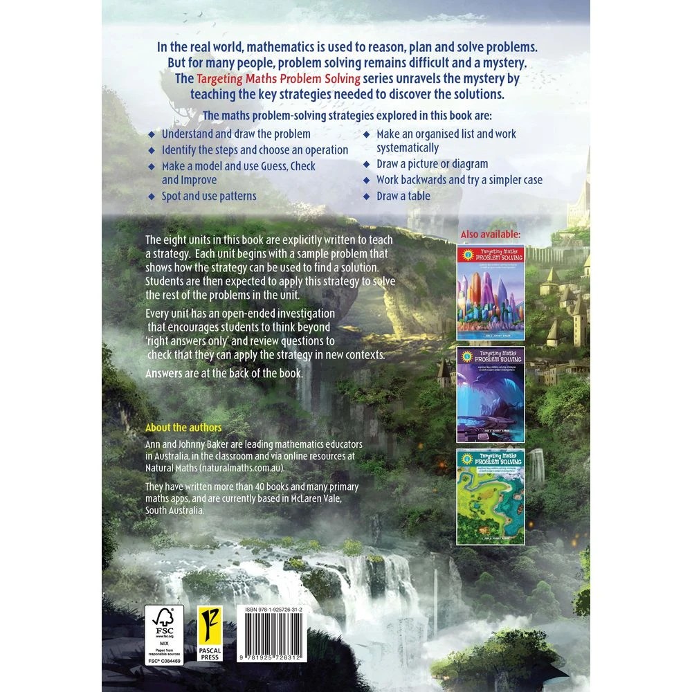 8 Targeting Maths Problem Solving Year 4, 8 of 8