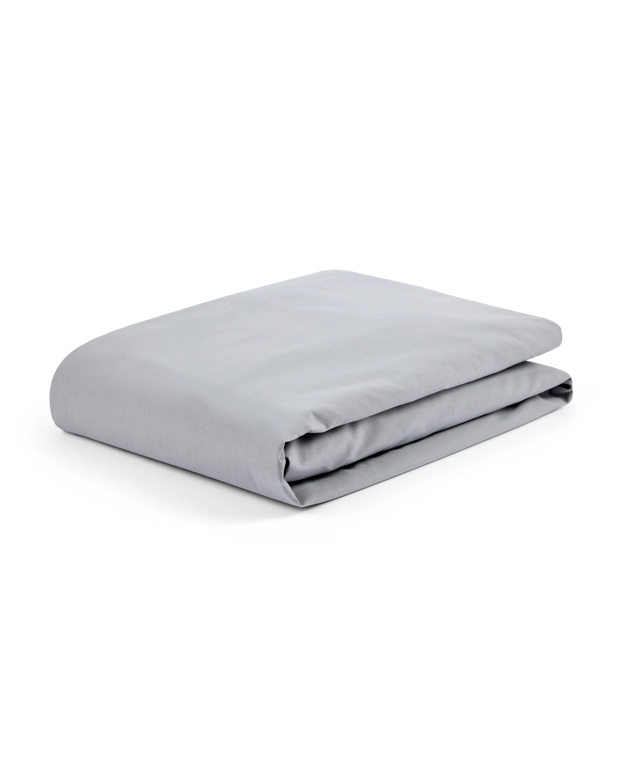 4 250 Thread Count Cotton Rich Fitted Sheet - Queen Bed, Light Grey, 4 of 6