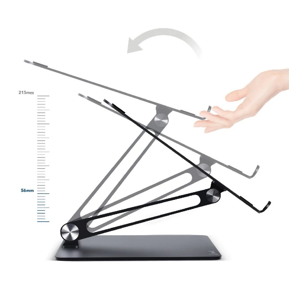 5 Bonelk Elevate Ergonomic Laptop Stand Black, 5 of 9