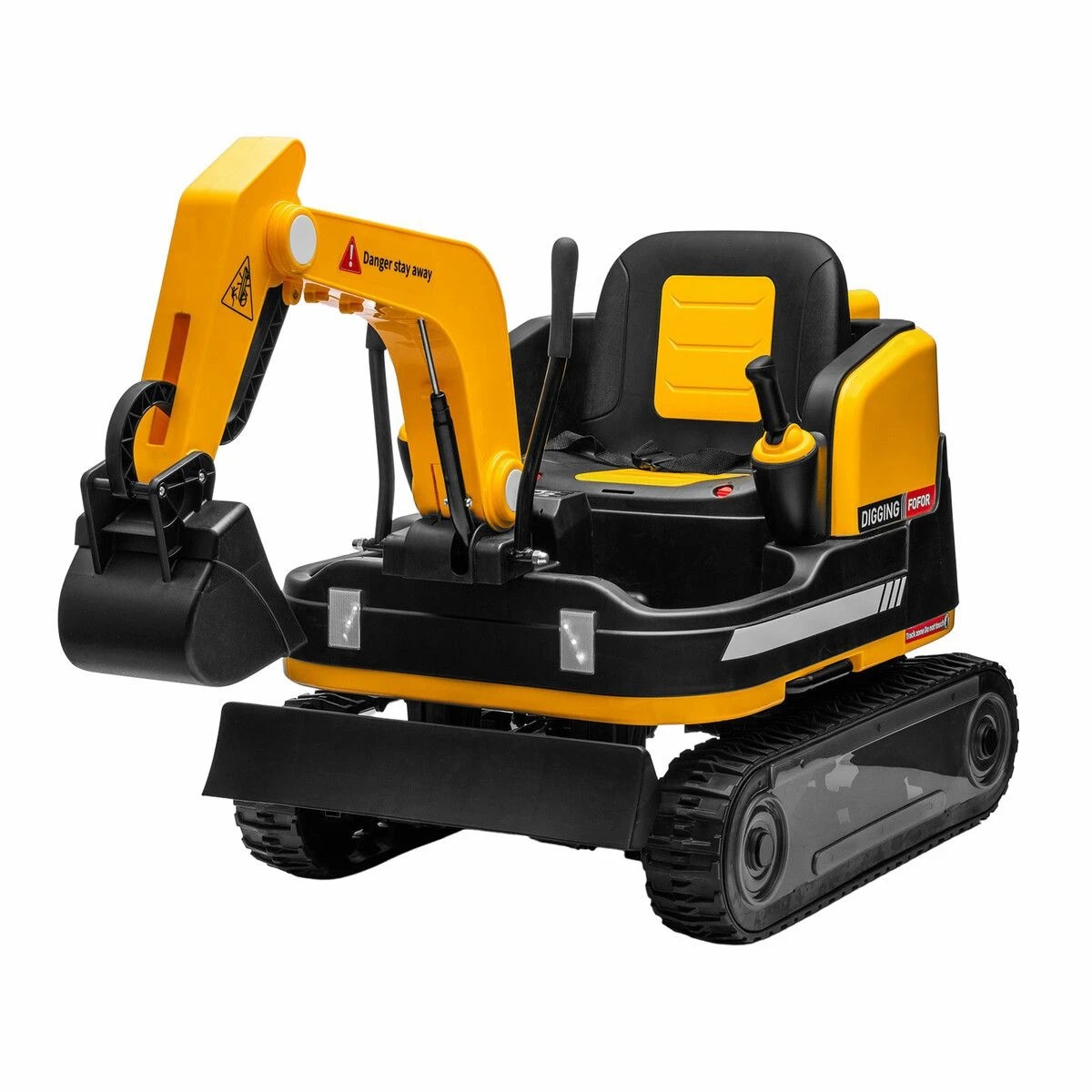 5 Kidbot 2 in 1 Kids Excavator Bulldozer Toy Ride On Car Remote Control, 5 of 5