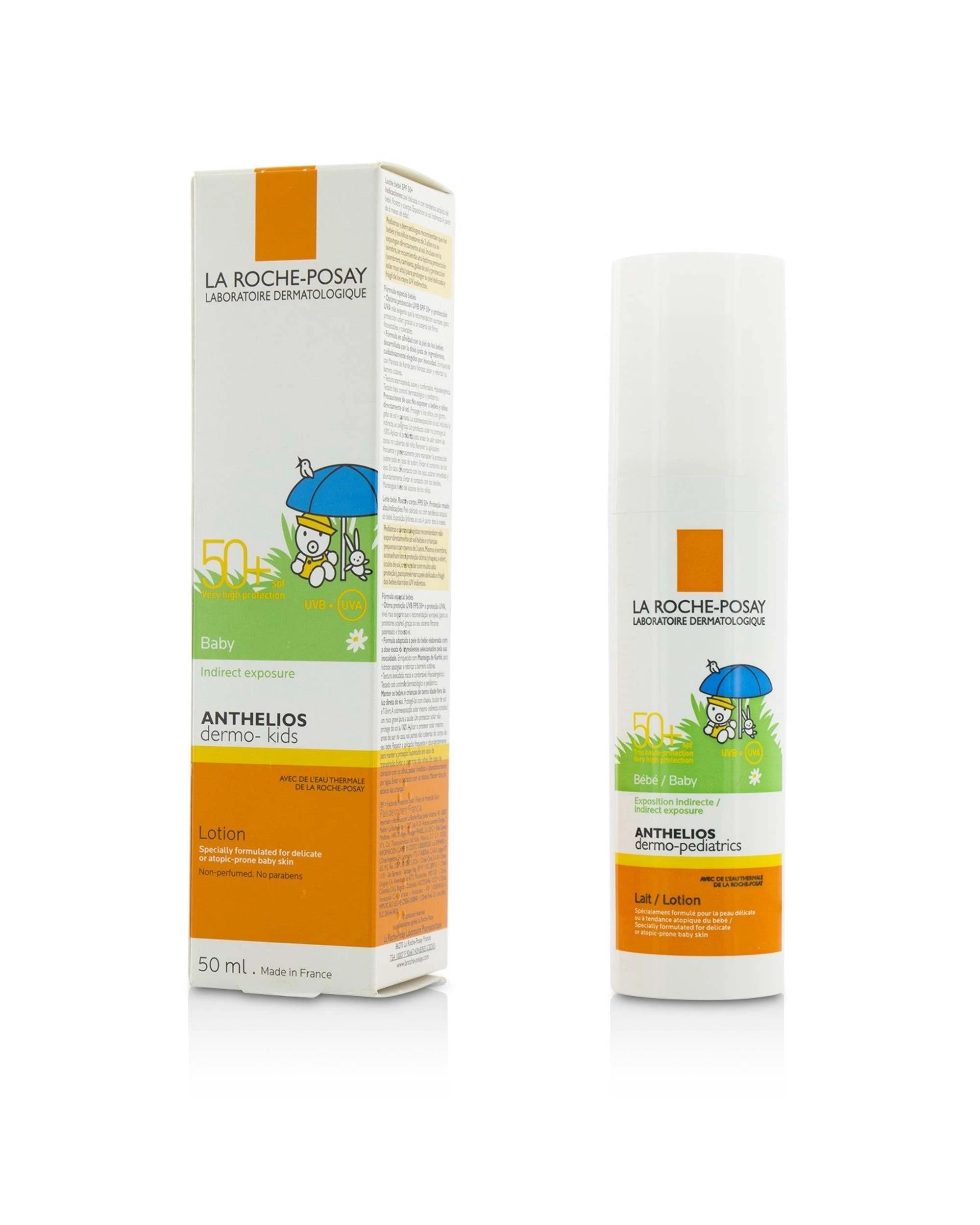 1 La Roche Posay Anthelios Dermo-Kids Baby Lotion SPF50+ (Specially Formulated for Babies)  50ml/1.7oz, 1 of 3