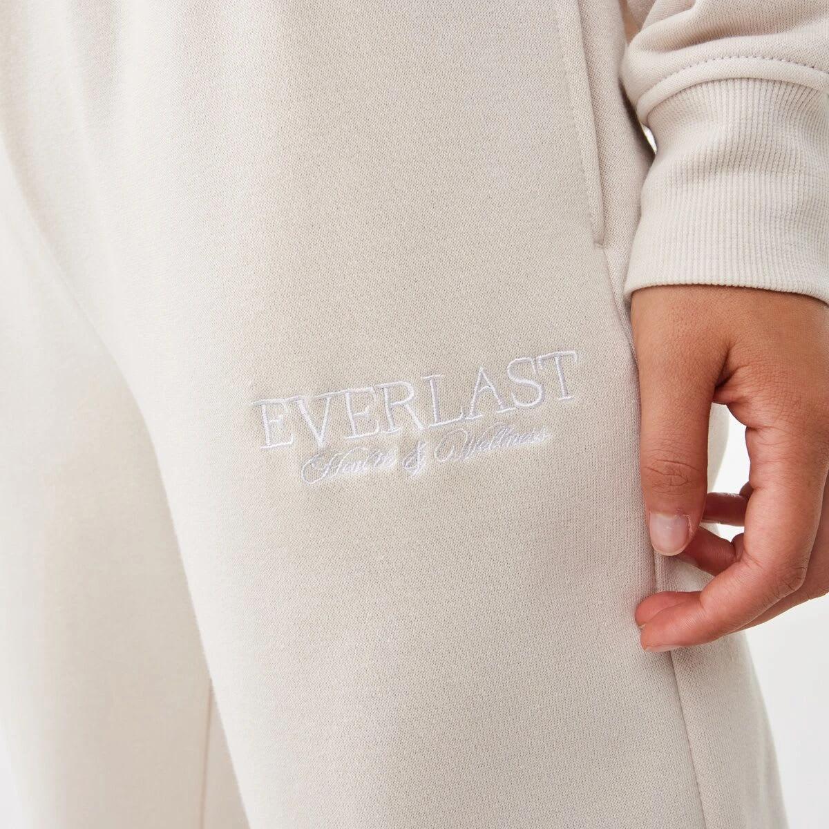 6 Everlast Womens Street Trackpants Cool Beige, 6 of 7