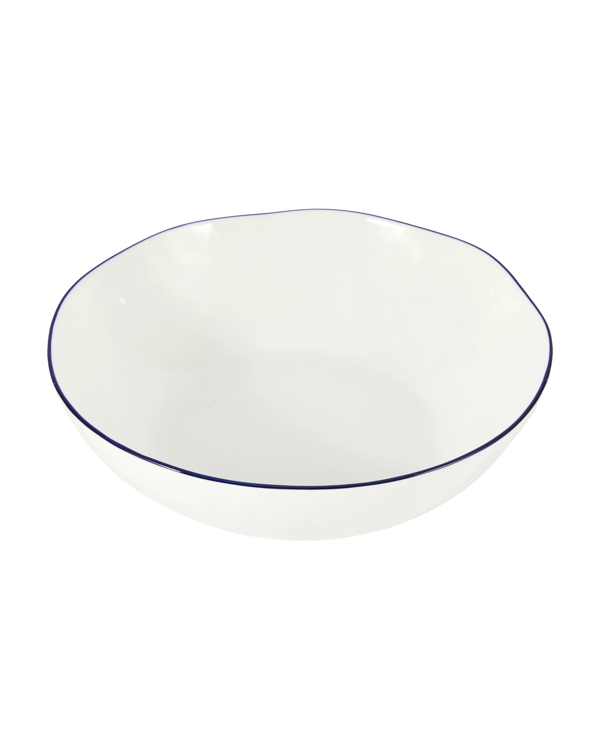1 White Bistro Serve Bowl, 1 of 3