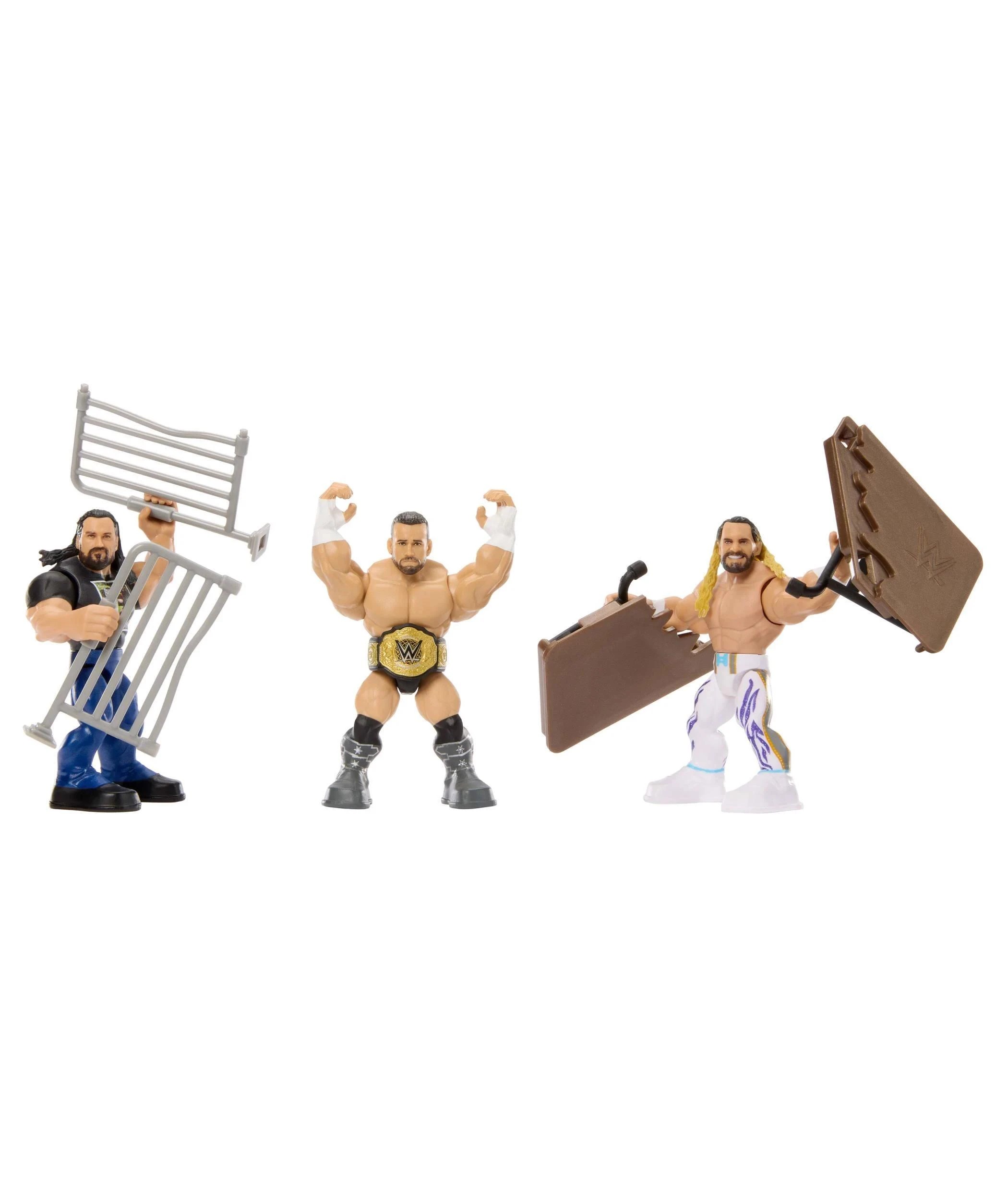 3 WWE Knuckle Crunchers WrestleMania Set - Multi, 3 of 4