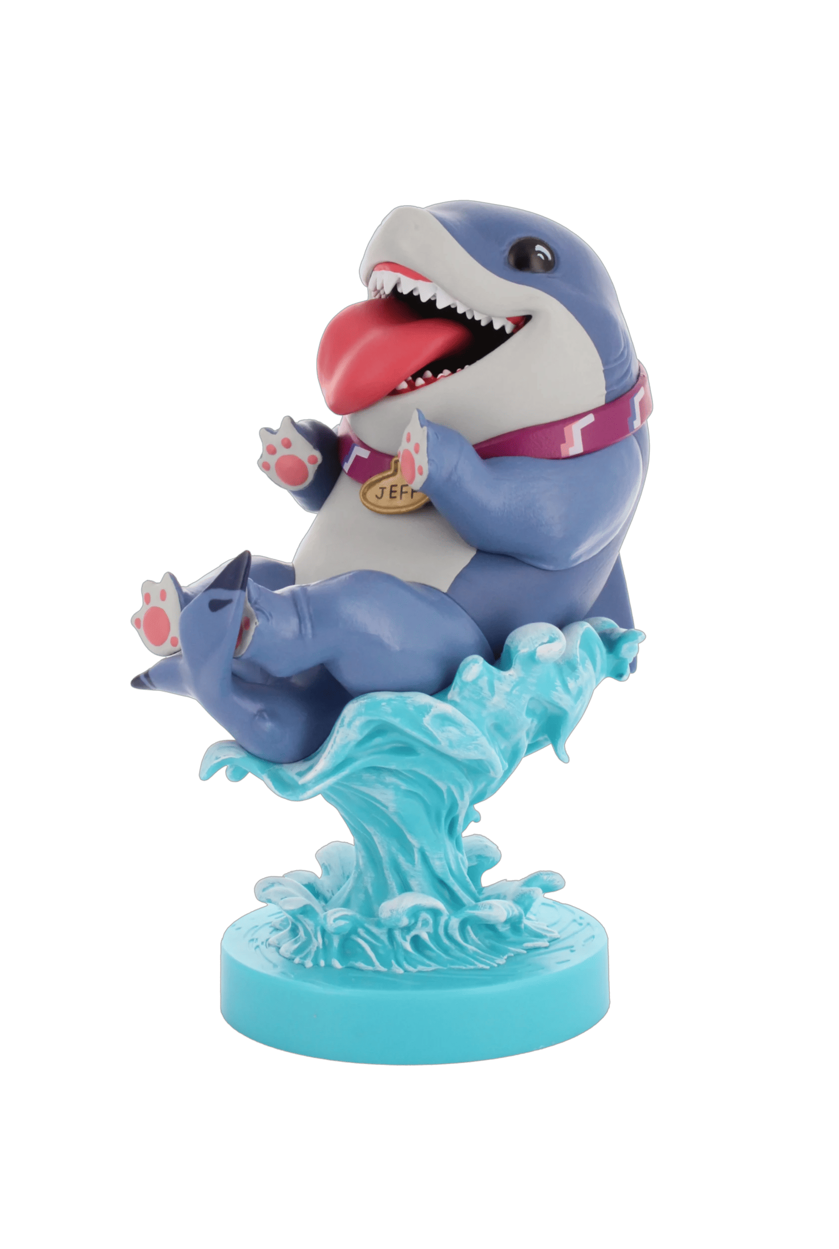 2 Cable Guys Controller Holder - Marvel Rivals: Jeff the Land Shark - Blue, 2 of 5