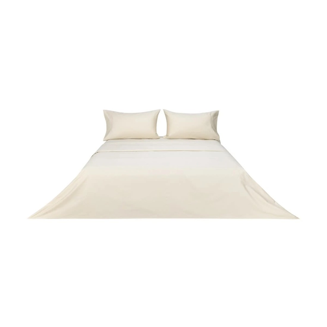 6 500 Thread Count Australian Grown Cotton Sheet Set - Queen Bed, Sand, 6 of 7