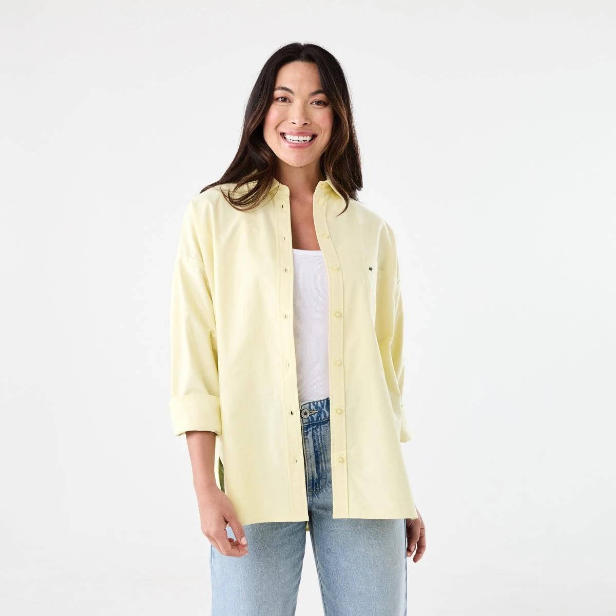 1 Long Sleeve Oxford Shirt FLAN, 1 of 9