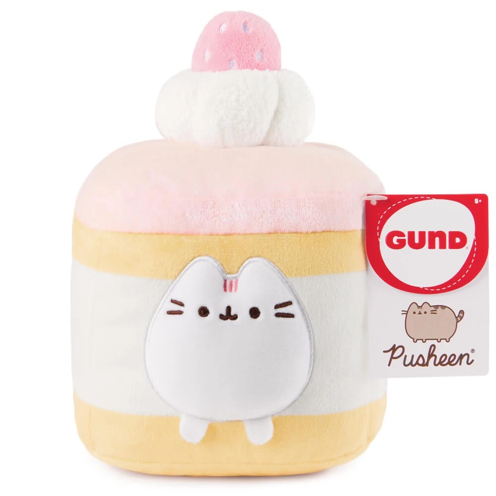 1 Pusheen - Spongecake Squisheen 19cm, Soft Toy, Plush, 1 of 5