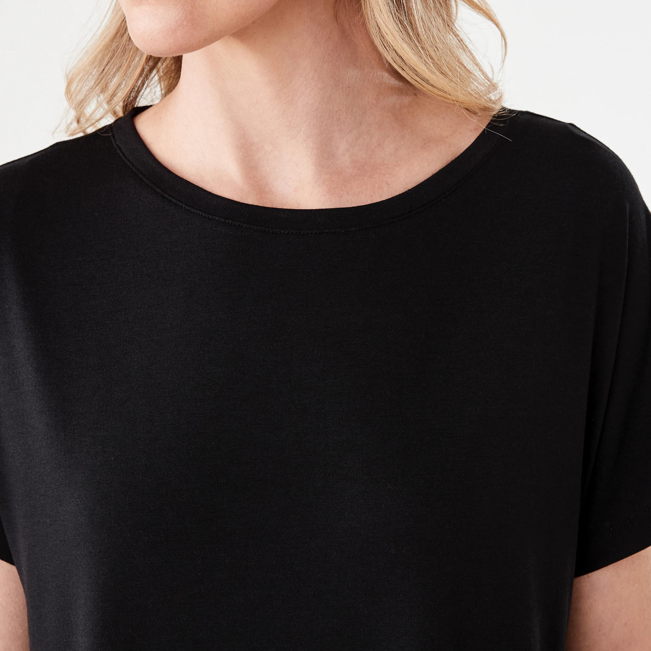 5 Comfort Extended Sleeve T-shirt BLACK, 5 of 5