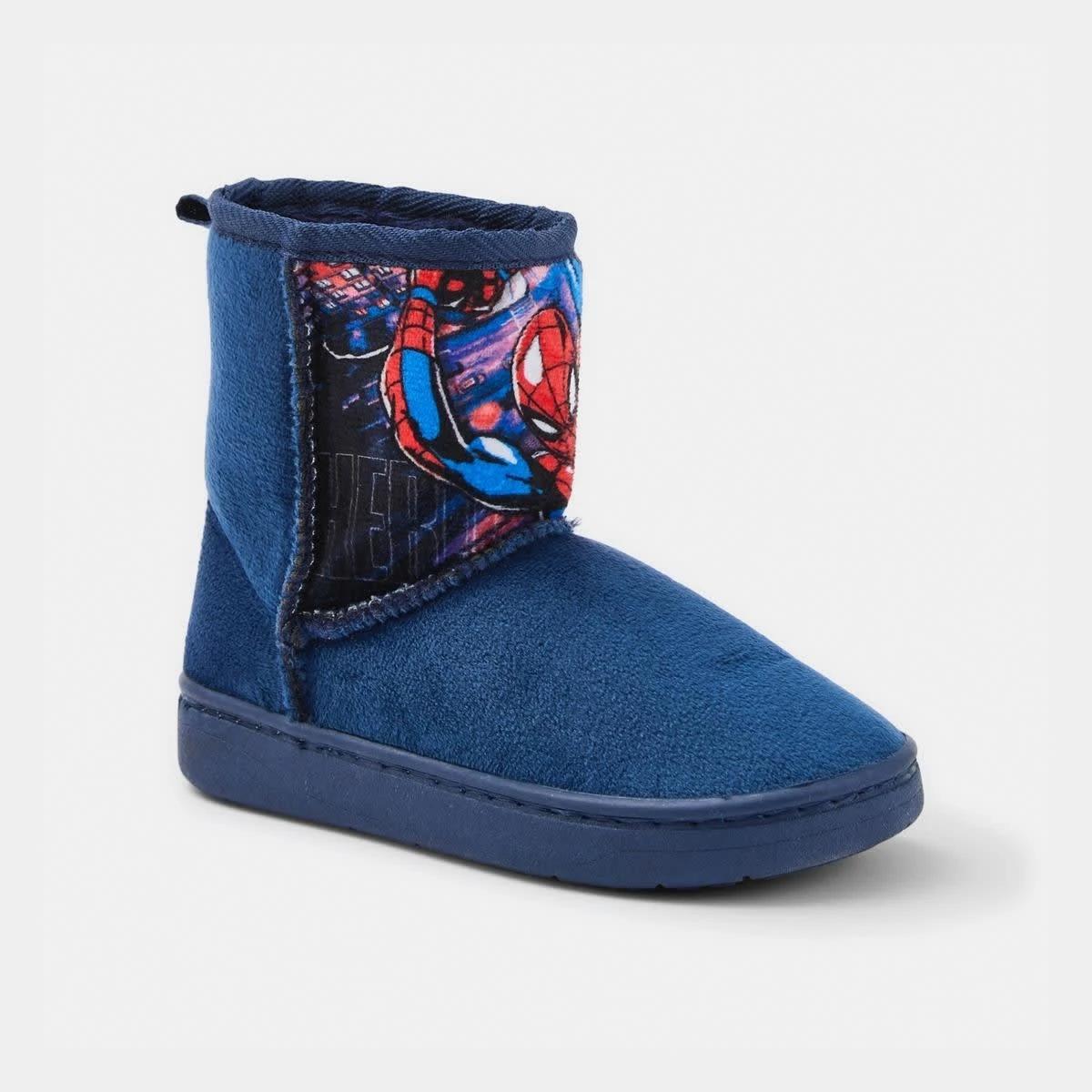 2 Junior Spider-Man License Slipper Boots Spiderman, 2 of 4