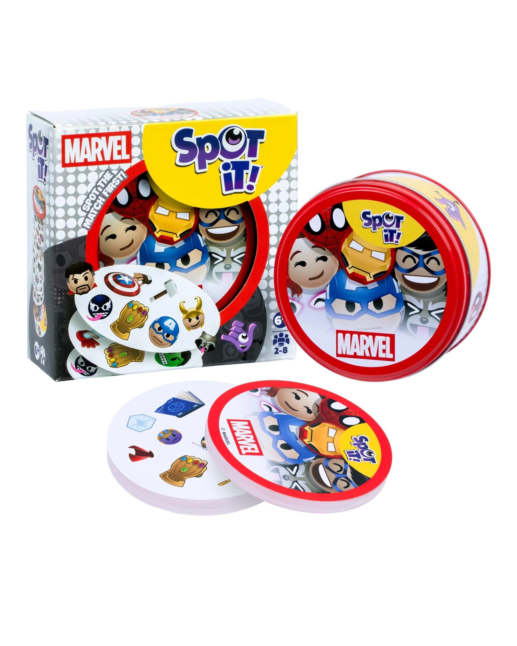 1 Spot It Marvel - Refresh -  Card Game, 1 of 8