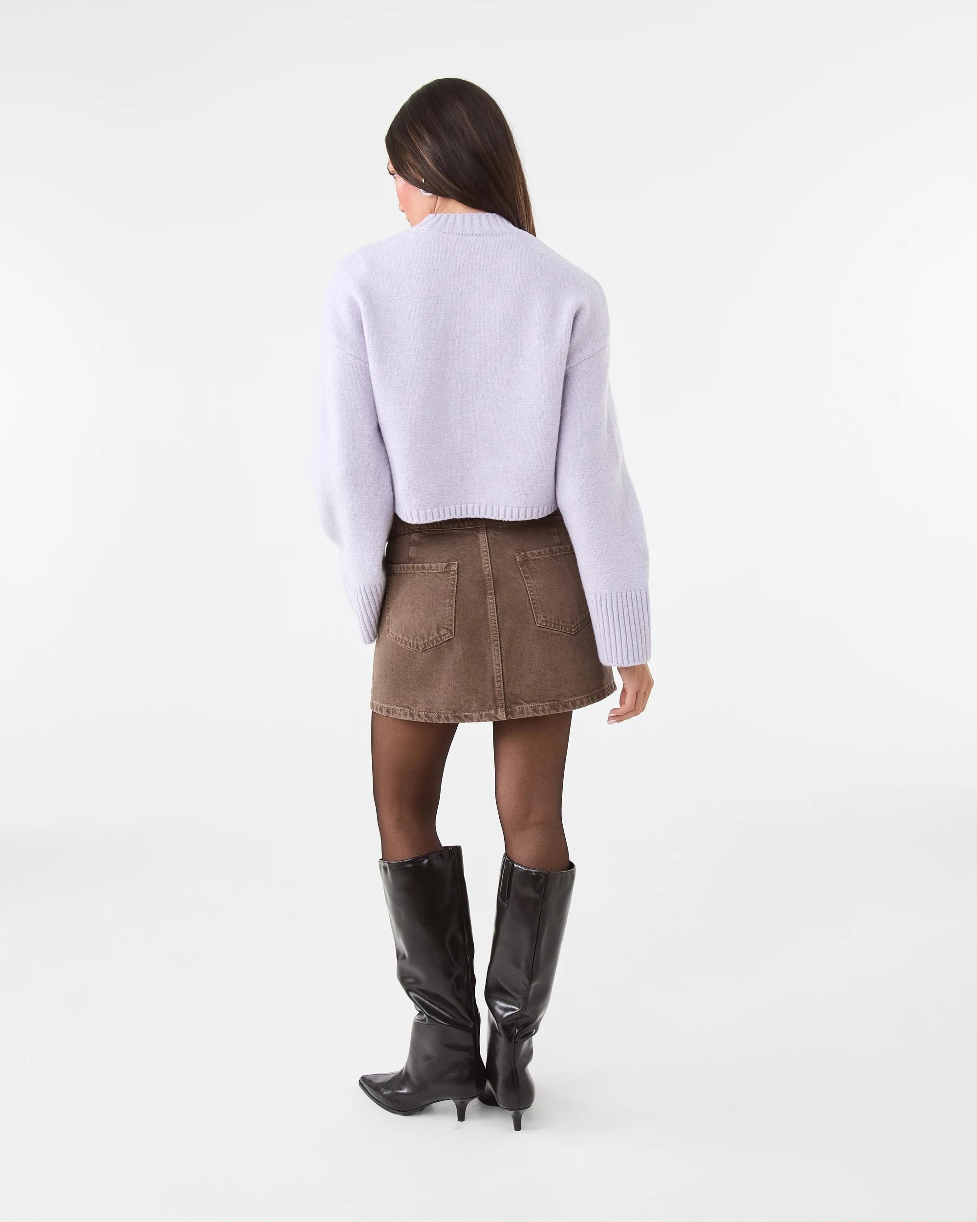 6 Long Sleeve Mock Neck Jumper Purpl Haze, 6 of 9