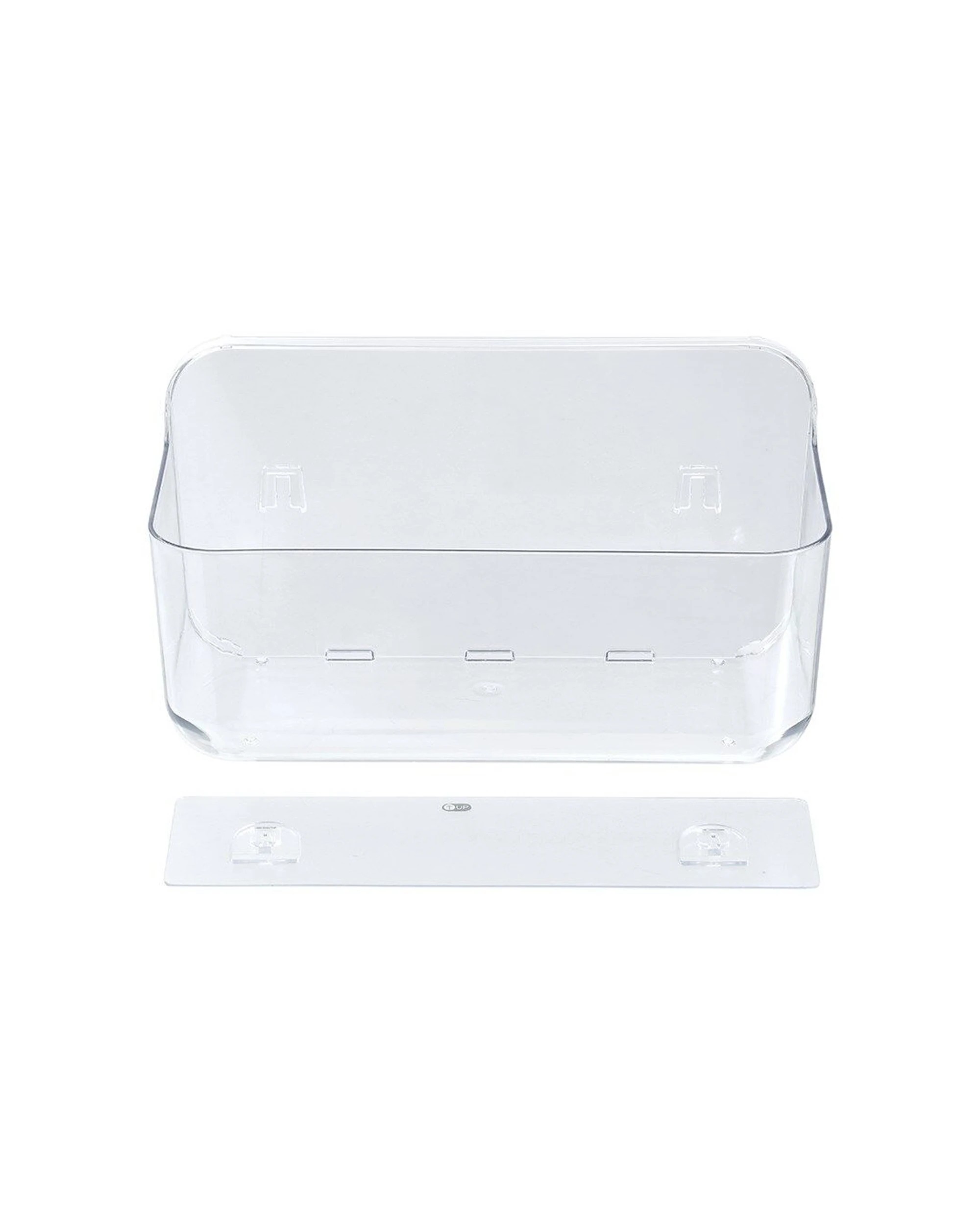 1 Boxsweden Crystal Bathroom Hanging Caddy 27x12x15cm - Clear, 1 of 5