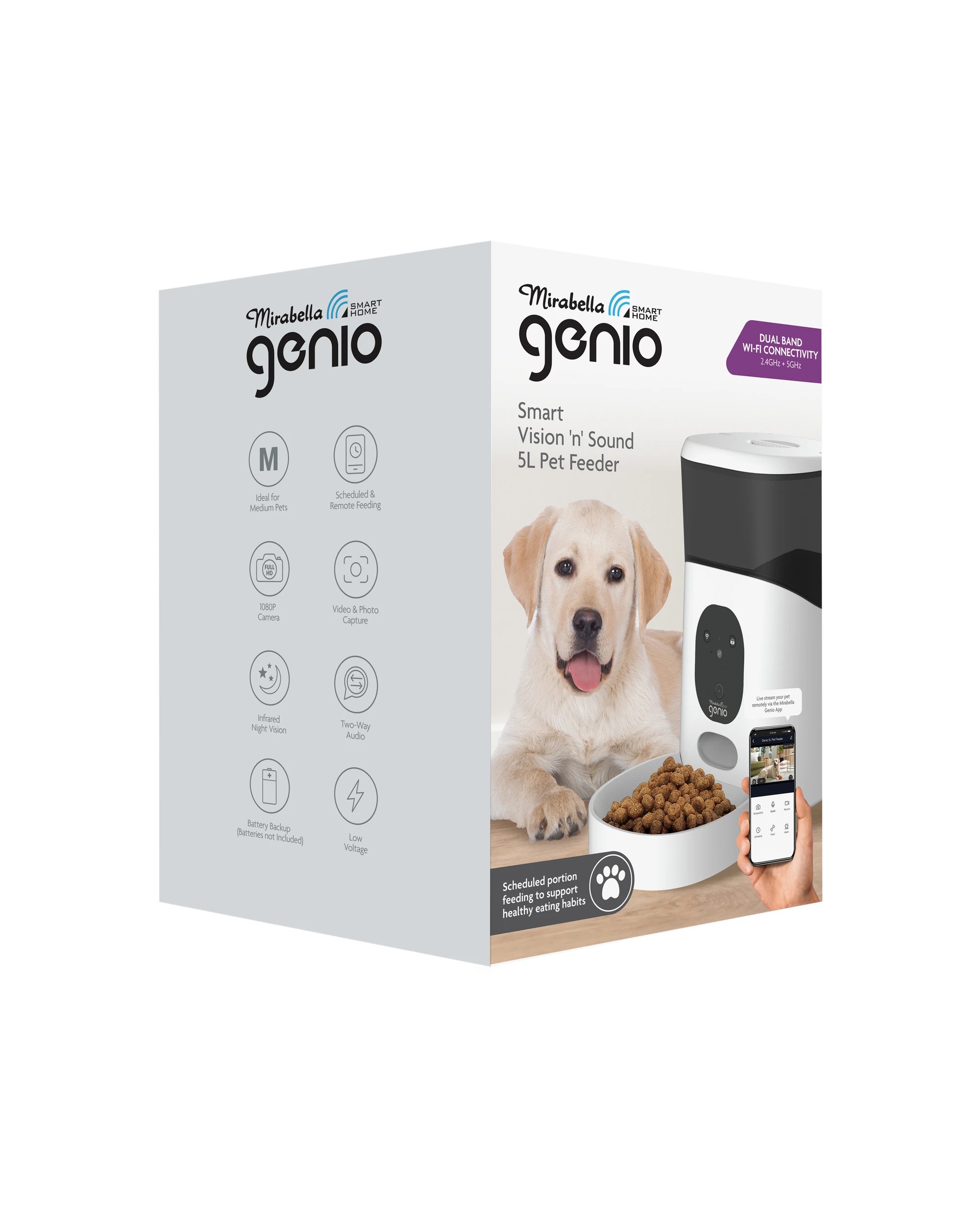 1 5L Pet Feeder with Camera, 1 of 9