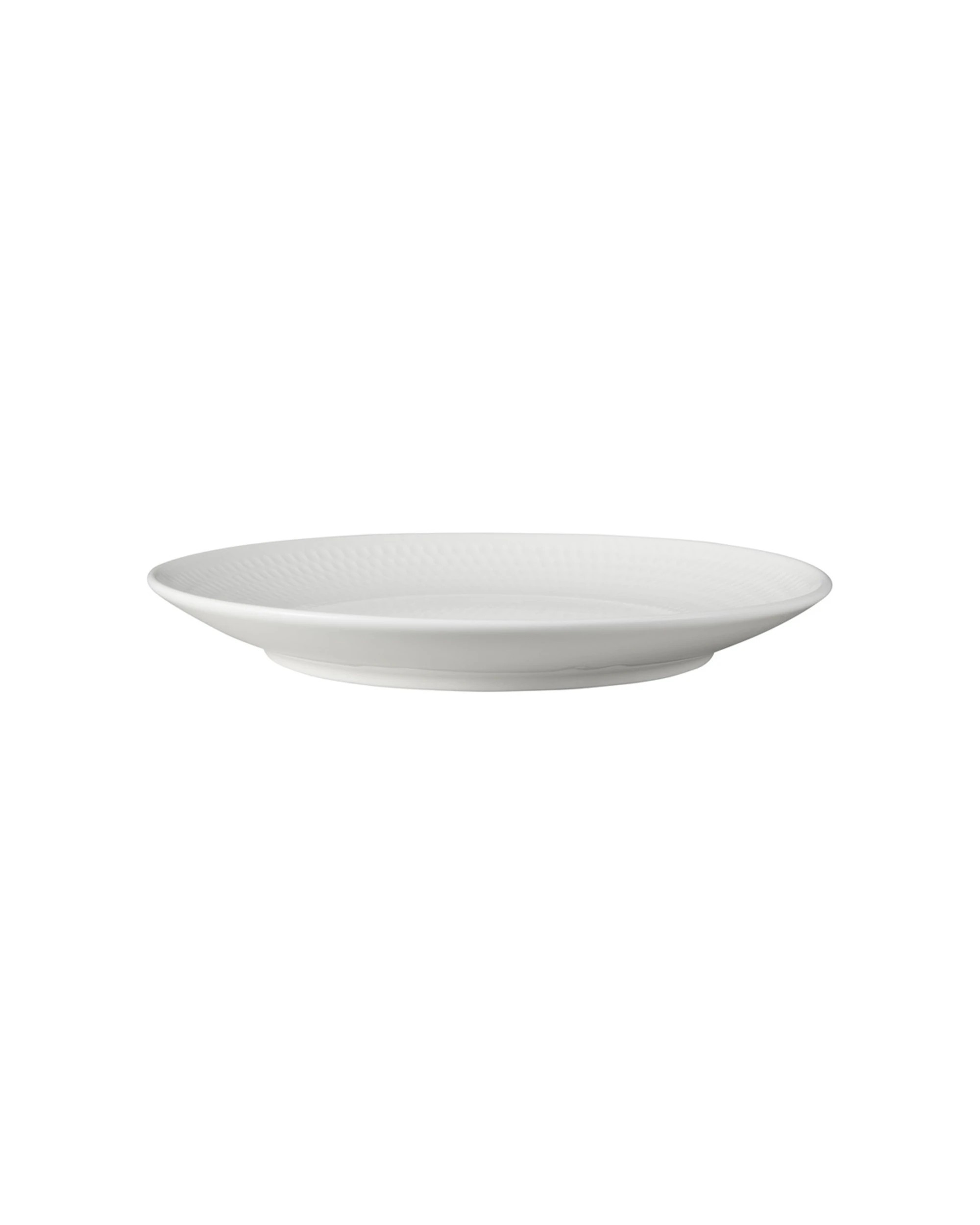 2 Maxwell And Williams White Basics Diamonds Coupe Plate 15cm Porcelain Oven Safe - White, 2 of 3