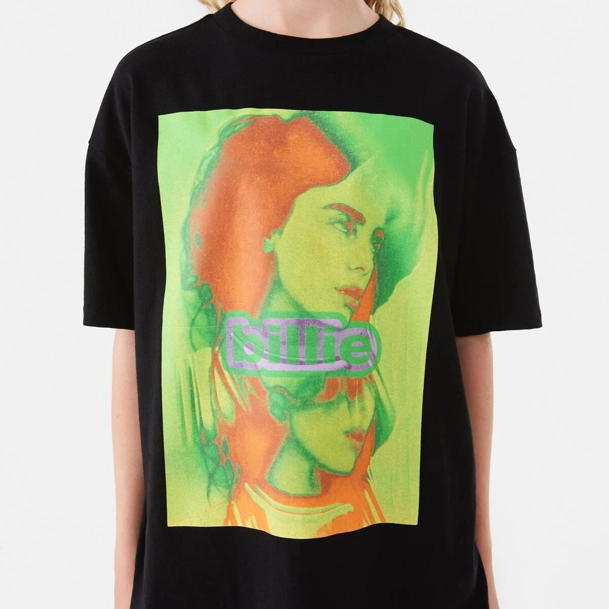 6 Billie Eilish License Oversized T-shirt BILLIE EILISH NEON, 6 of 6
