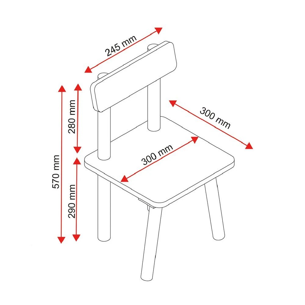 8 Kadink Rascal Square Kids Chair, 8 of 10