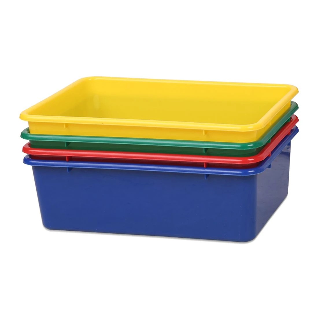 7 Keezi Kids Toy Box 12 Bins Bookshelf Organiser Children Storage Rack - White, 7 of 7