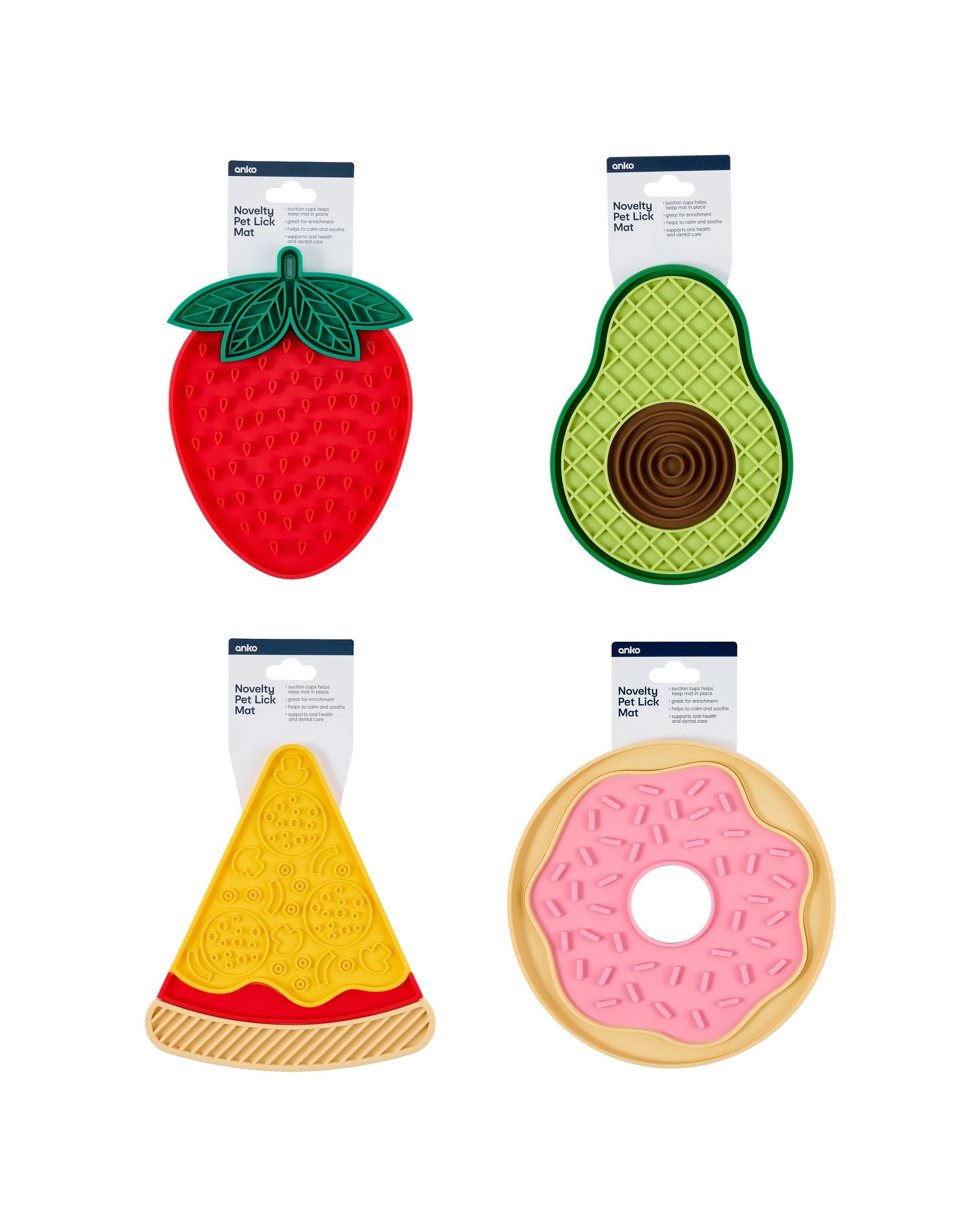 10 Novelty Pet Lick Mat - Assorted, 10 of 10