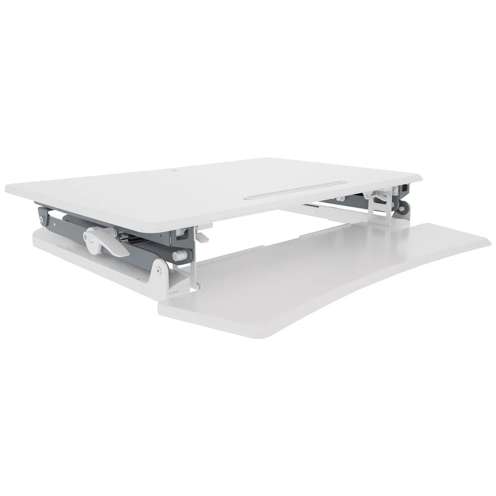 3 Stilford Professional Sit-Stand Adjustable Desk Riser White  Desks, Tables and Workstations, 3 of 10