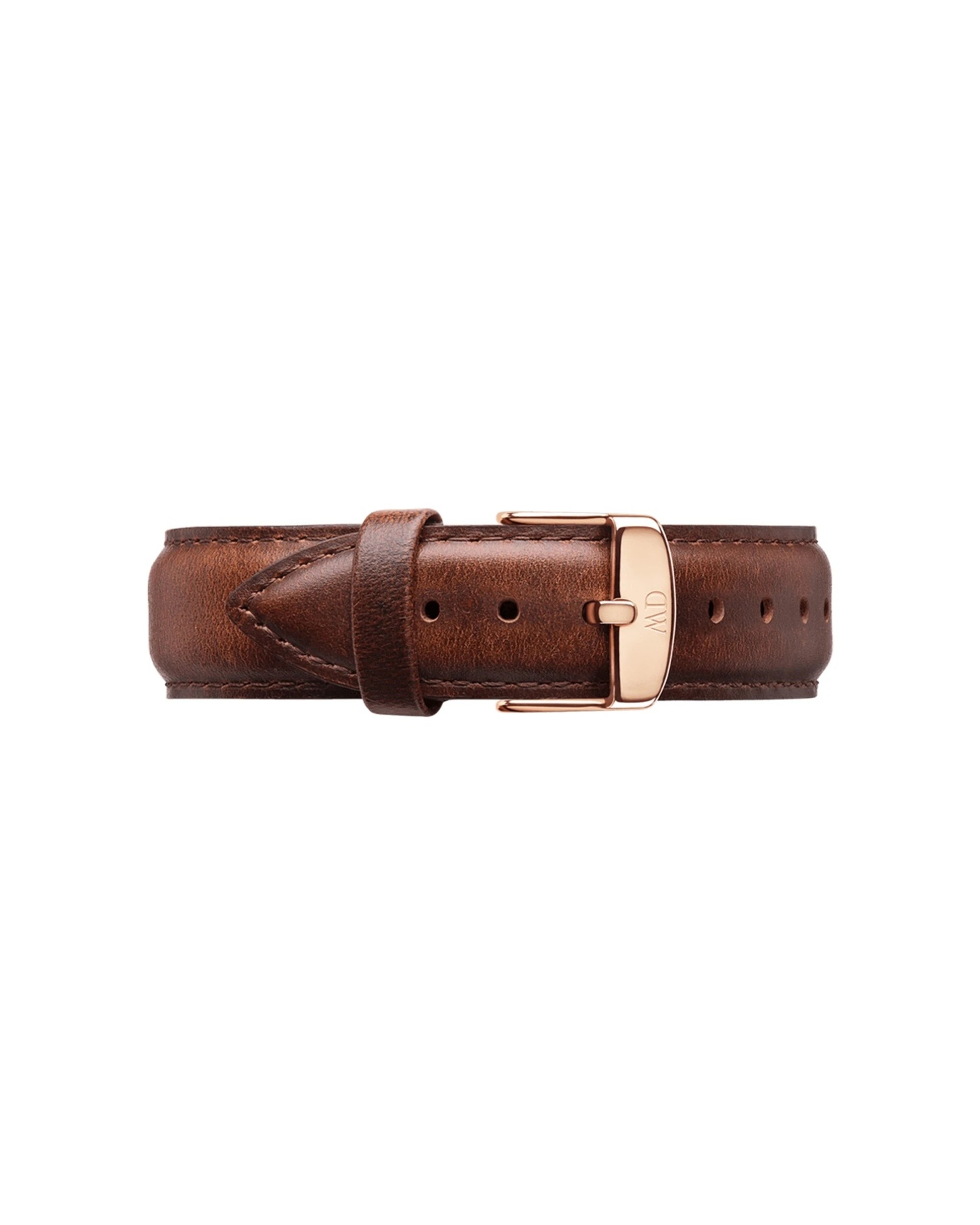 5 Daniel Wellington Classic 40mm St Mawes Rose Gold Brown Leather Strap White Dial Watch, 5 of 6