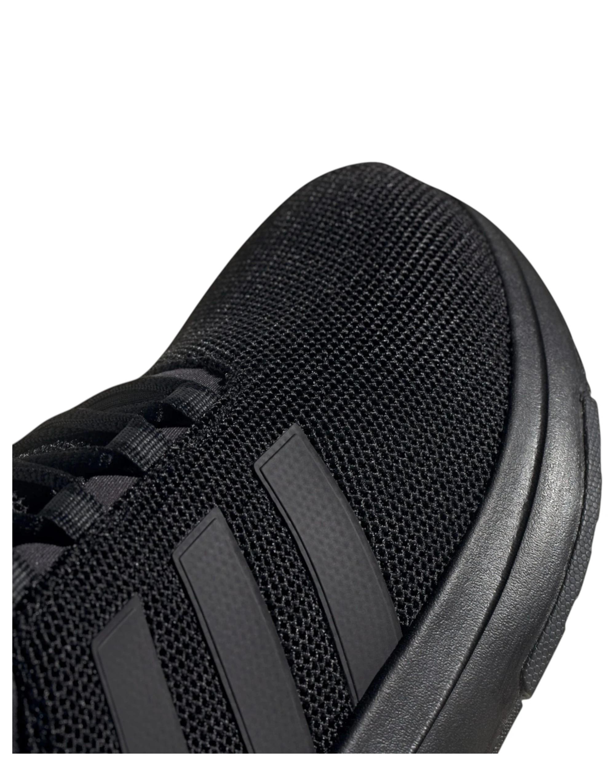 5 Adidas Mens Racer TR23 Triple Black Athletic Running Shoes BLACK, 5 of 8