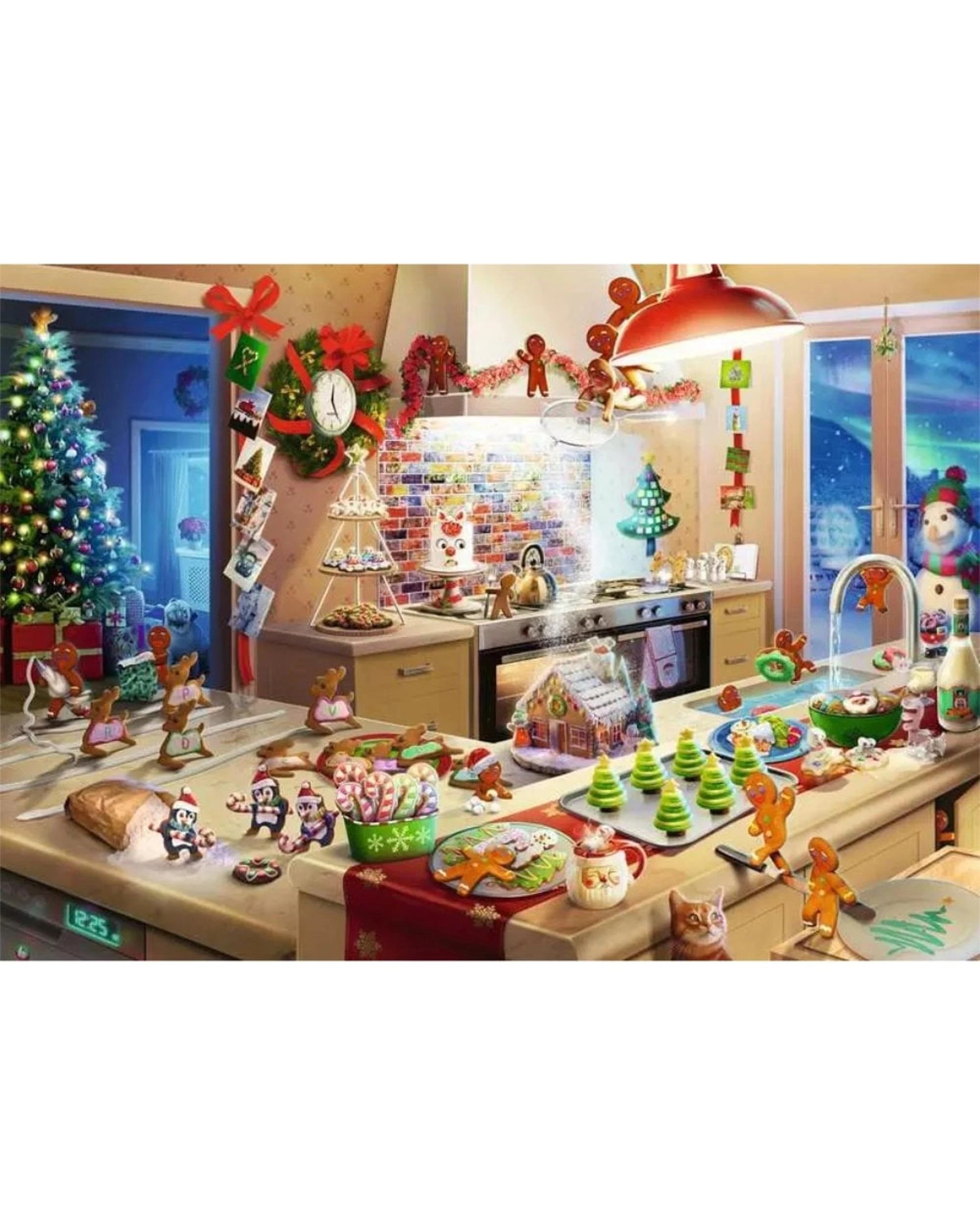 2 Ravensburger Merry Mischief 1000 Piece Jigsaw Puzzle, 2 of 2