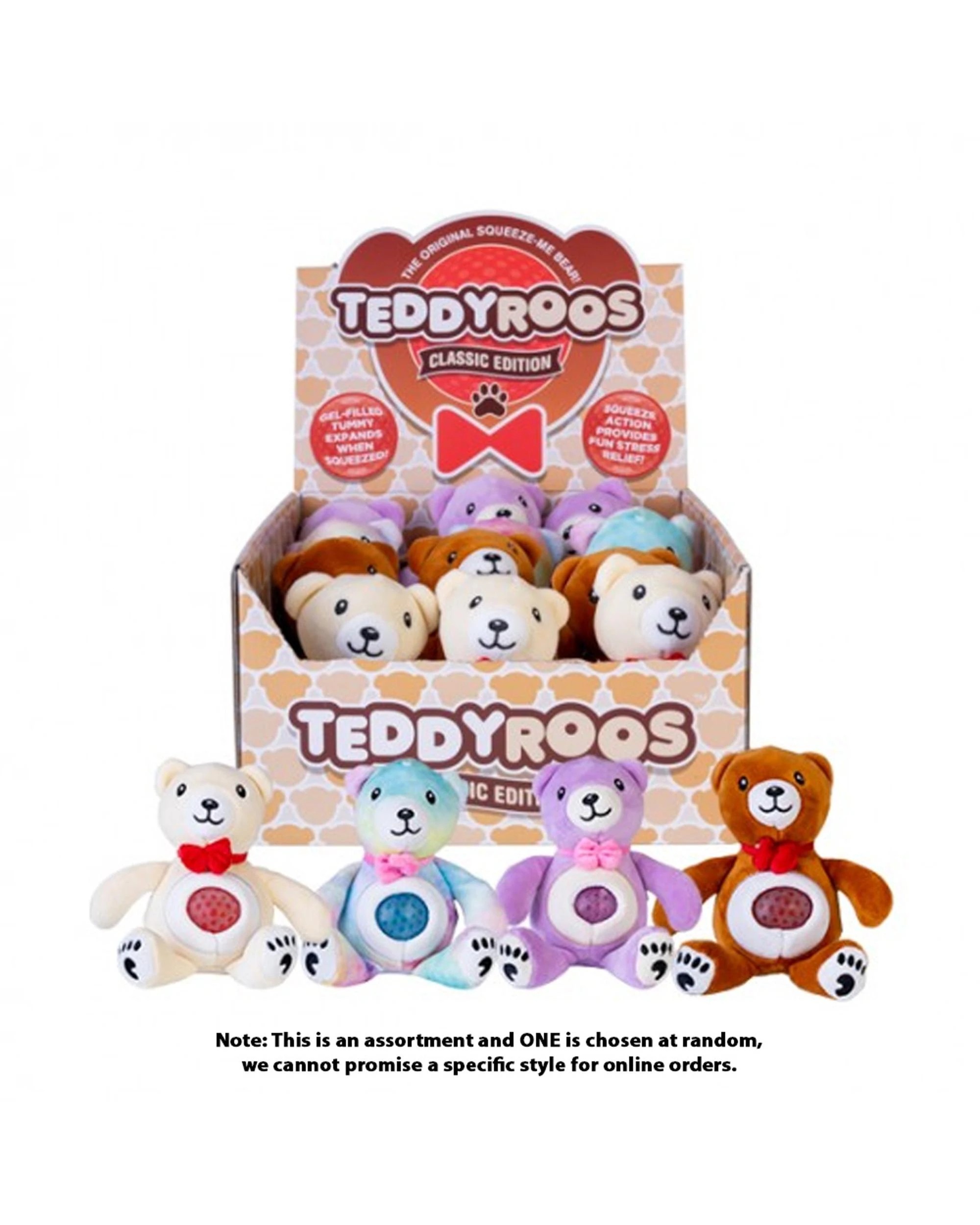 4 Jellyroos Teddy Bears Assorted, 4 of 4
