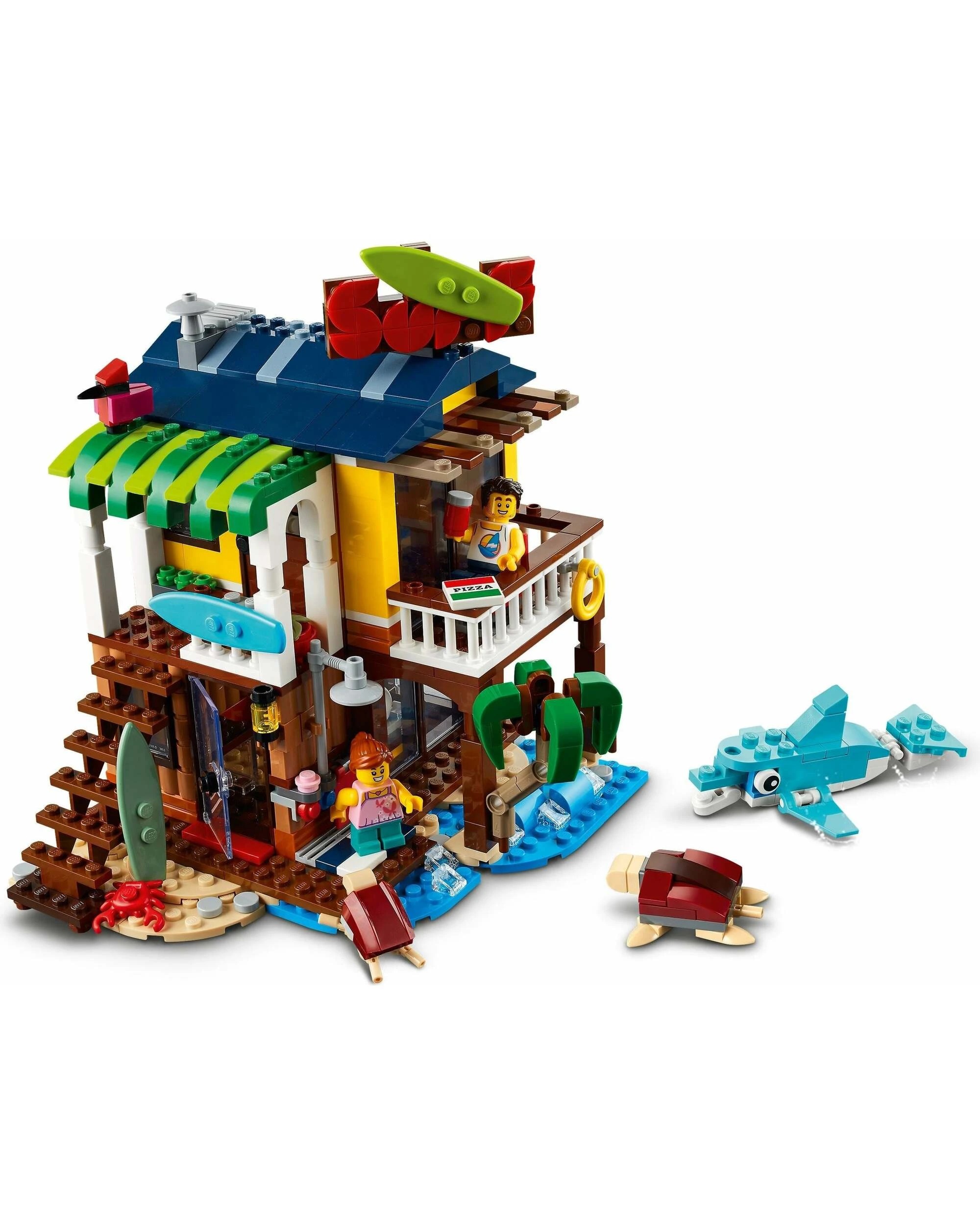 5 LEGO Creator 3 In 1 Surfer Beach House 31118 Dolphin Turtle, 5 of 5