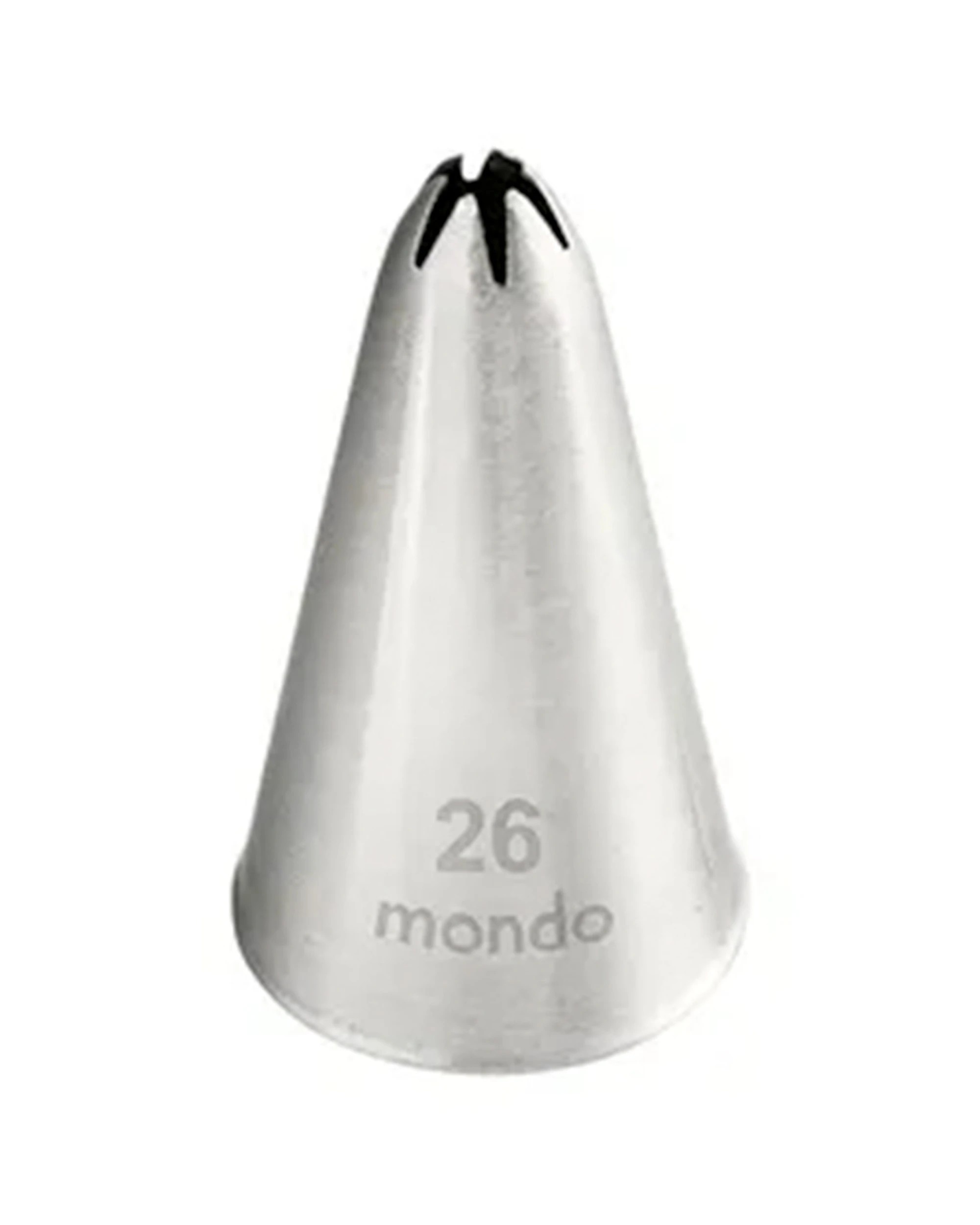 3 Mondo 4PK 26 Closed Star Piping Tip Stainless Steel Seamless Durable Construction Cake Decorating Tool - Silver, 3 of 3