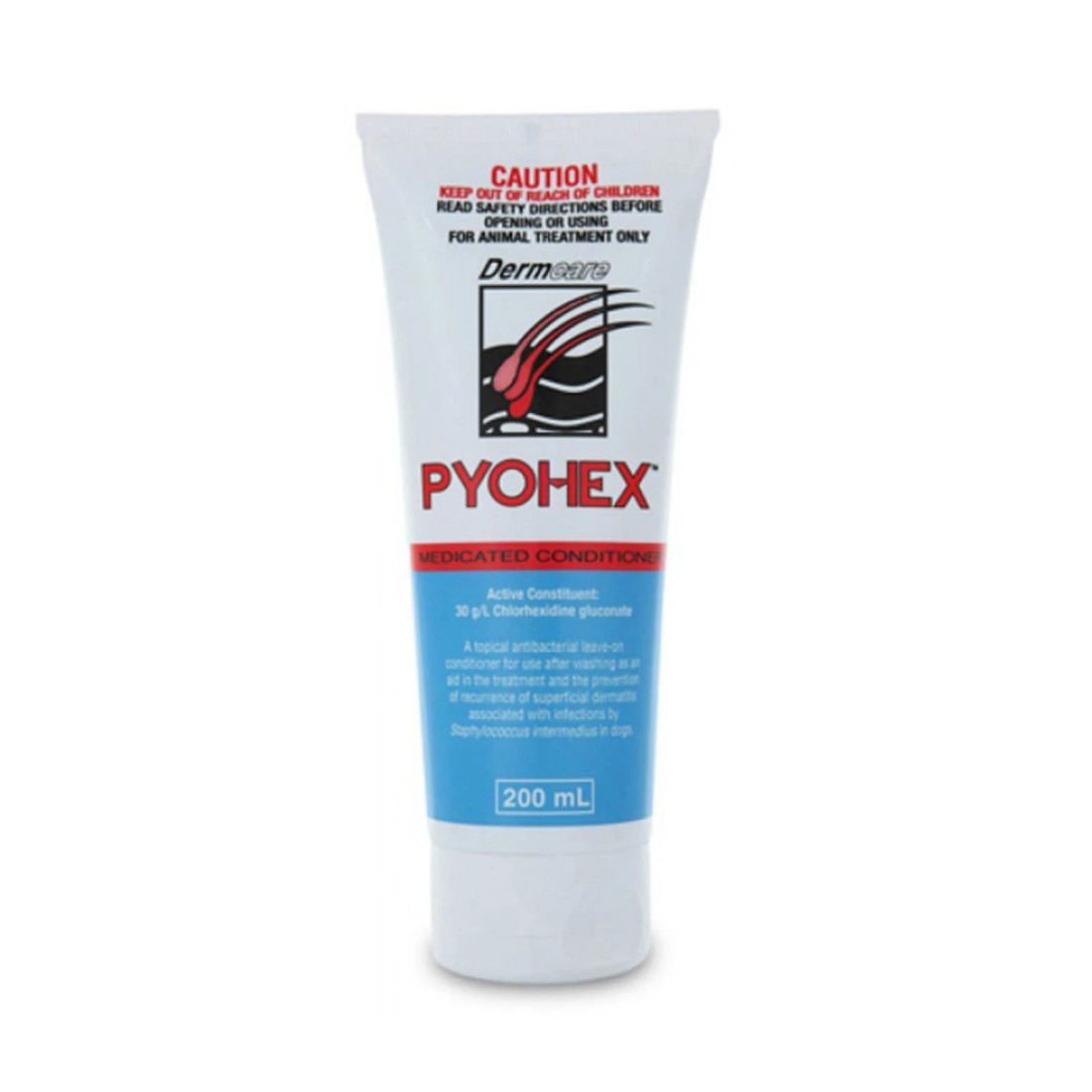 1 Dermcare Pyohex Medicated Conditioner - 200ml, 1 of 2