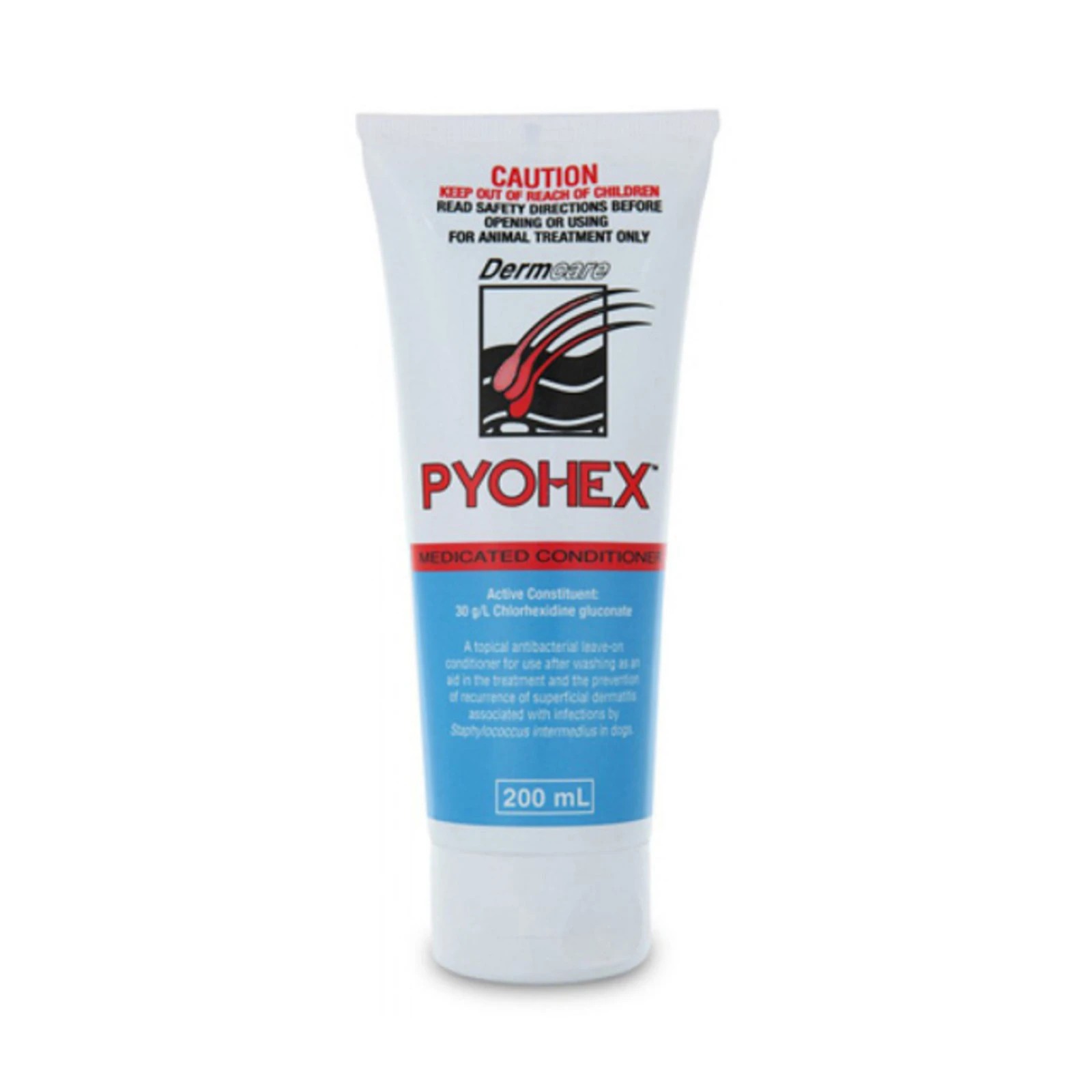 1 Dermcare Pyohex Medicated Conditioner - 200ml, 1 of 2