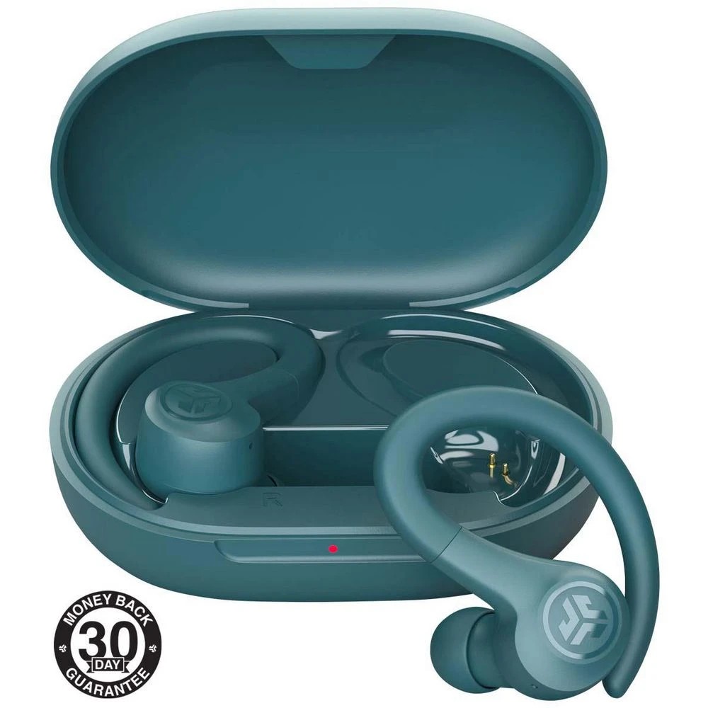 2 JLab Go Sport+ True Wireless Earbuds Teal, 2 of 6