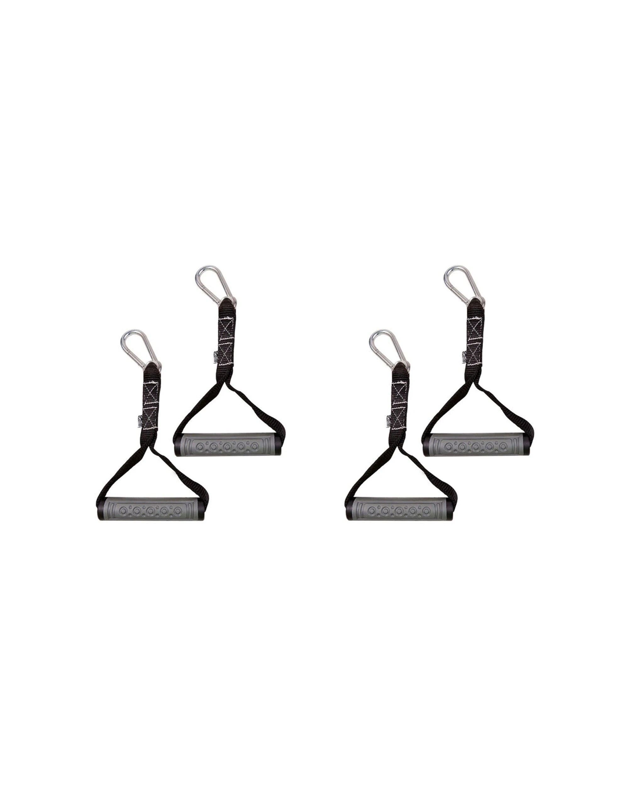 1 GOFIT Power Band Pull Handle Pair With Carabiner For Super Bands And Tubes - Multi, 1 of 3