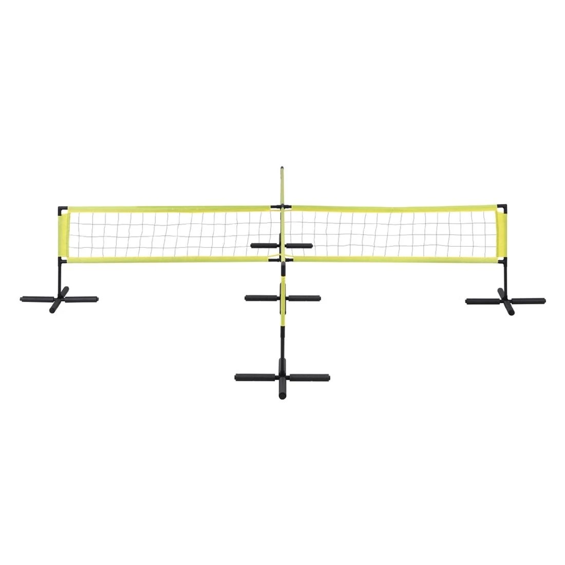 3 Everfit Water Volleyball Net Set Portable Swimming Pool Nets Game 4 Anchor Bags - Yellow, 3 of 5