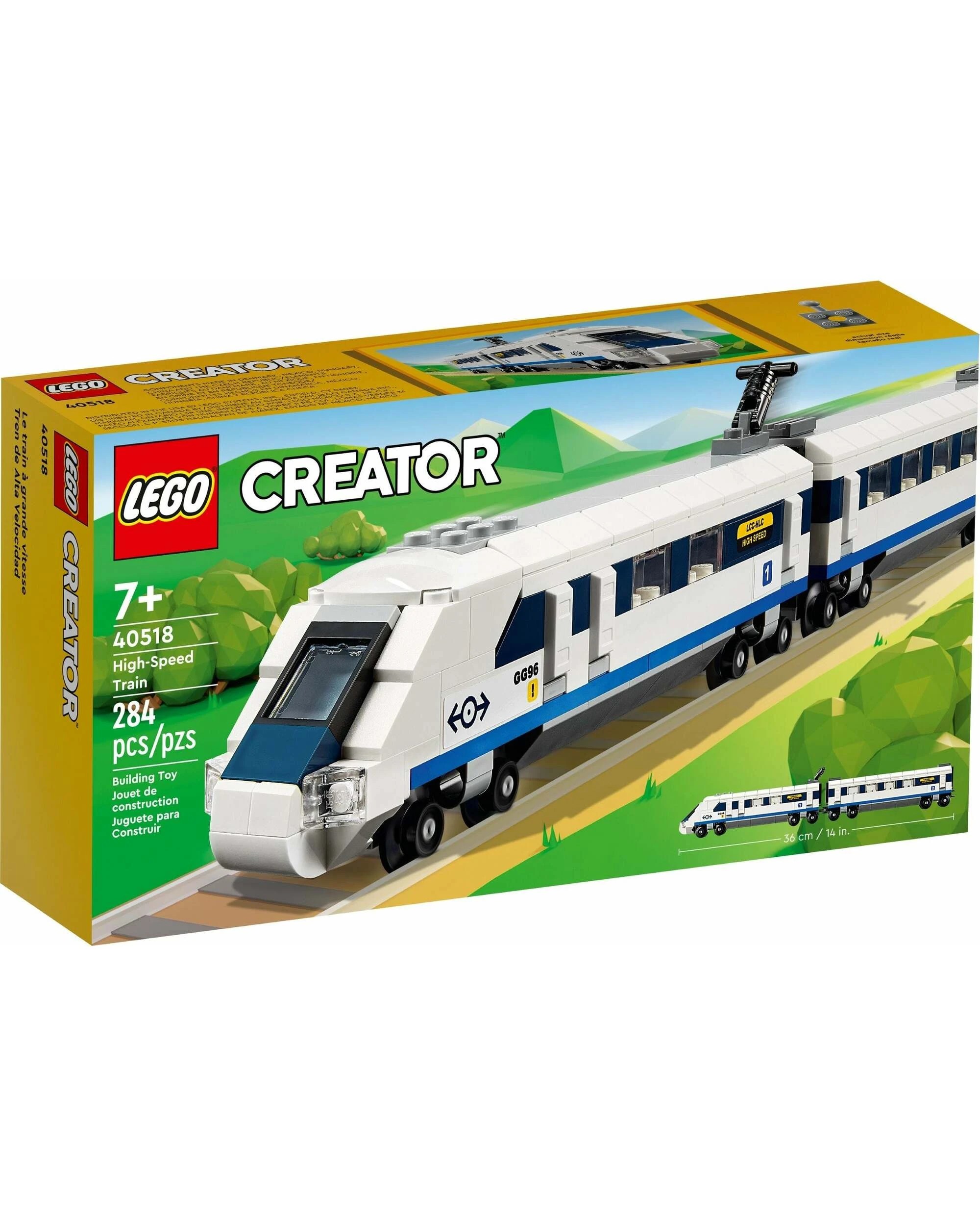 1 LEGO 40518 High-Speed Passenger Train Toy for Kids 7+, 1 of 3