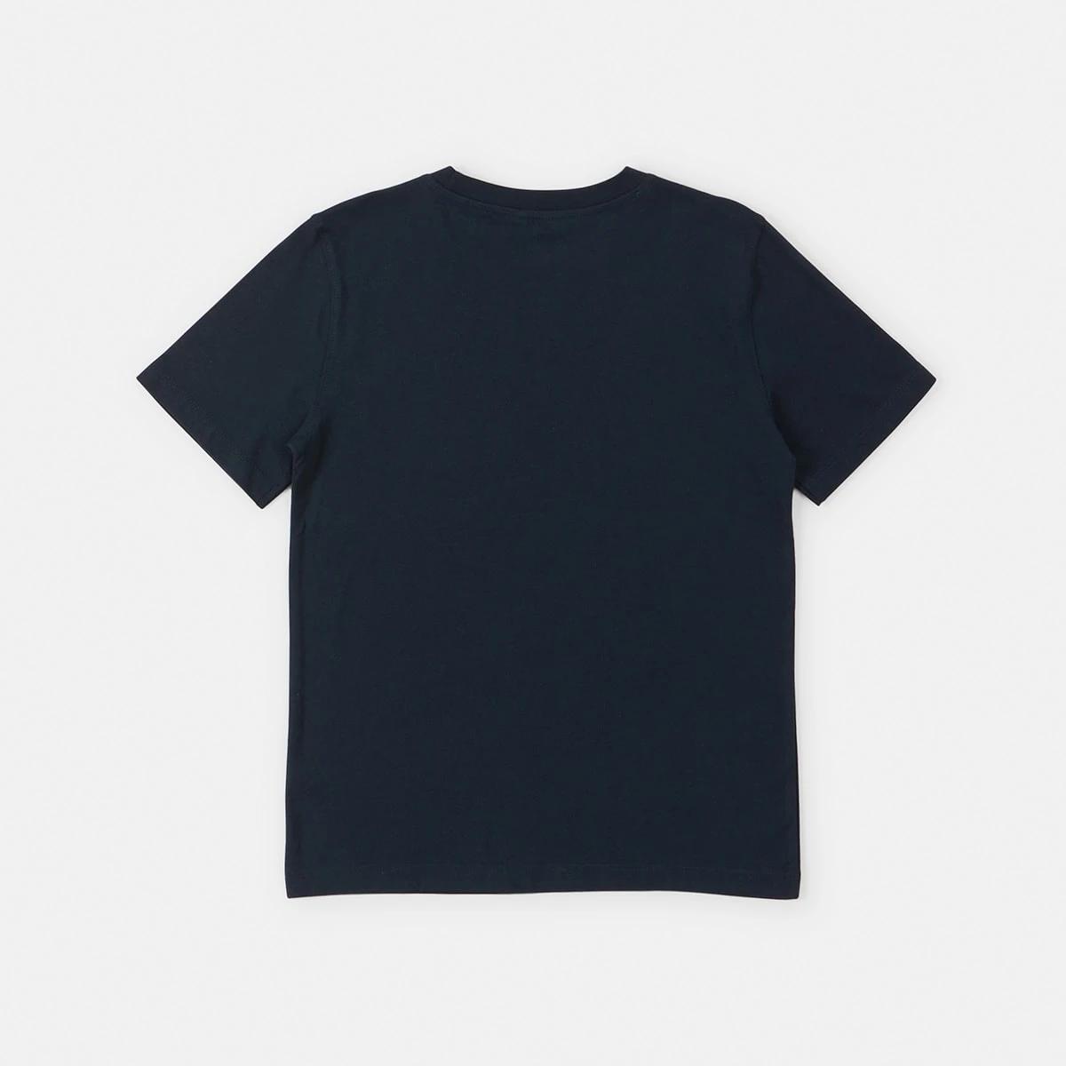 8 Short Sleeve Plain T-shirt Harb Navy, 8 of 8
