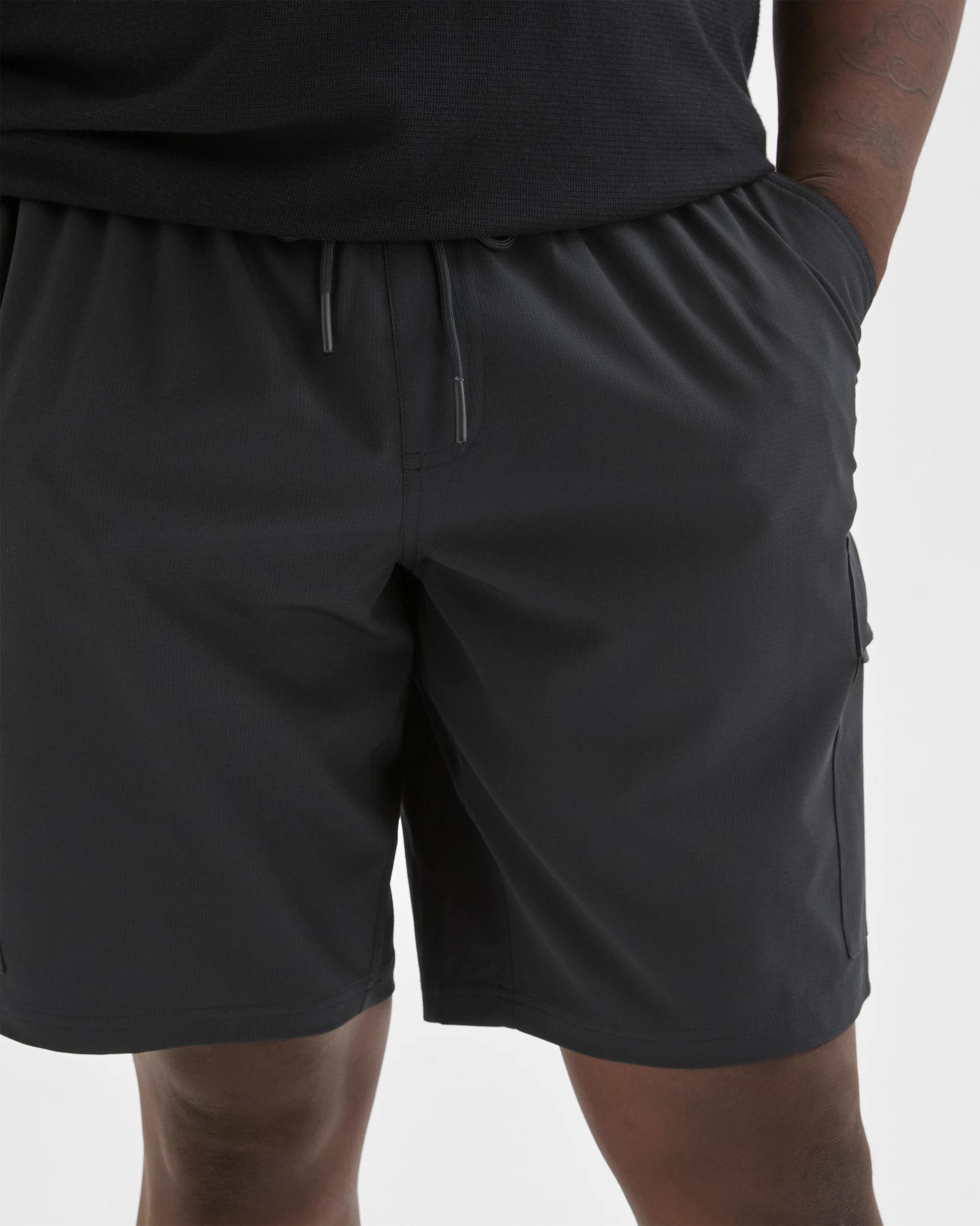 5 Target Man Plus Size Hybrid Shorts BLACK, 5 of 6
