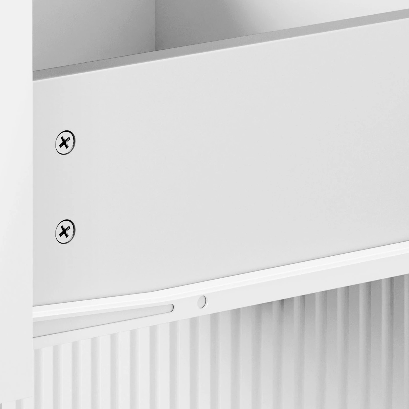 7 Alfordson Buffet Sideboard Storage Cabinet Cupboard Kitchen Hallway Drawers - White, 7 of 10