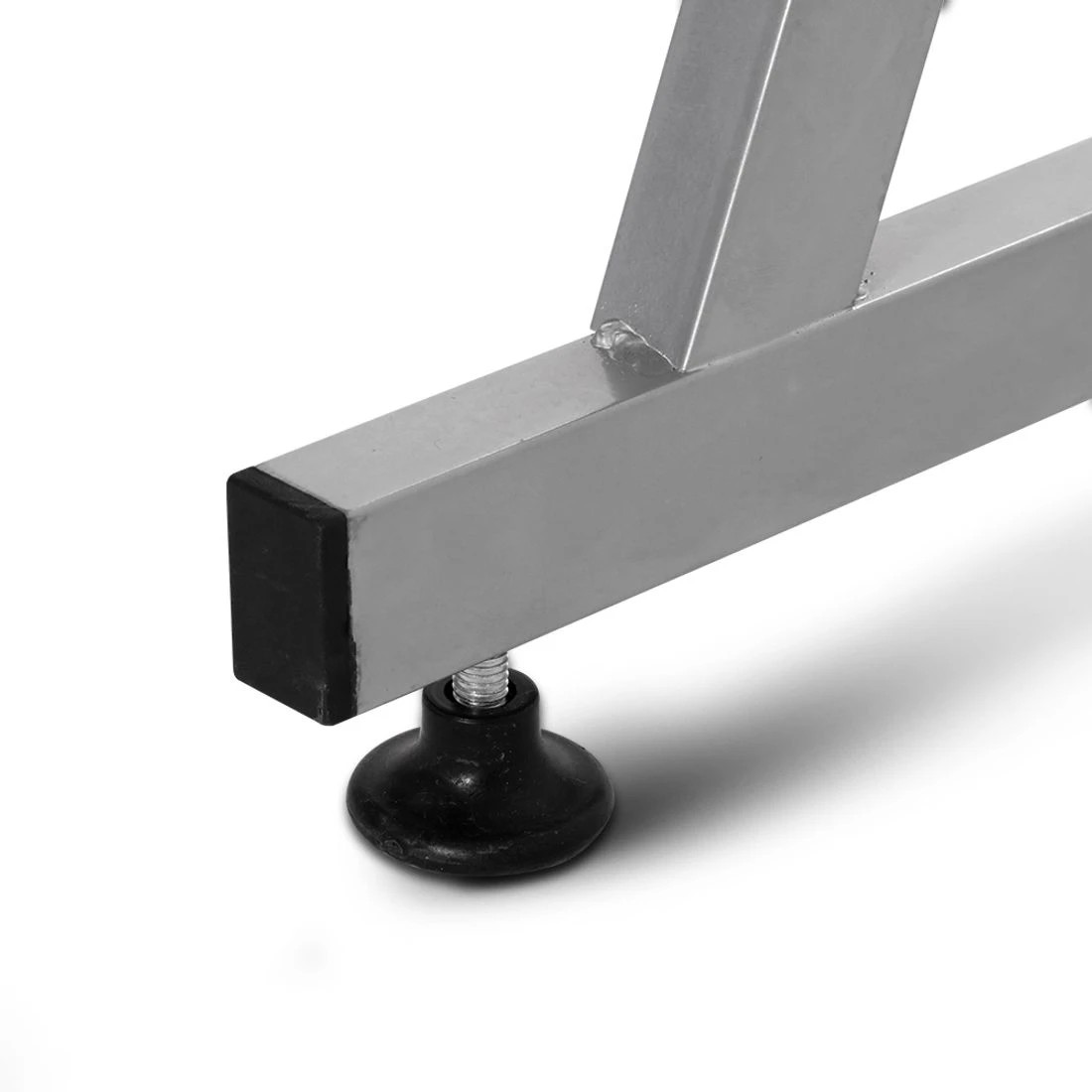 7 Artiss Computer Desk L-Shape Keyboard Tray Shelf - White, 7 of 8