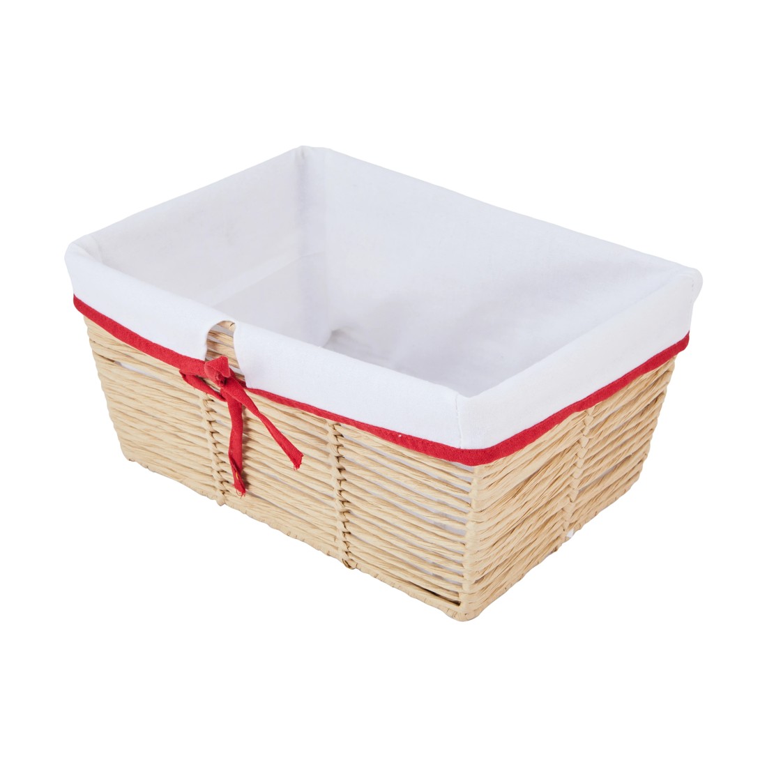 2 Christmas Basket with White Liner, 2 of 6