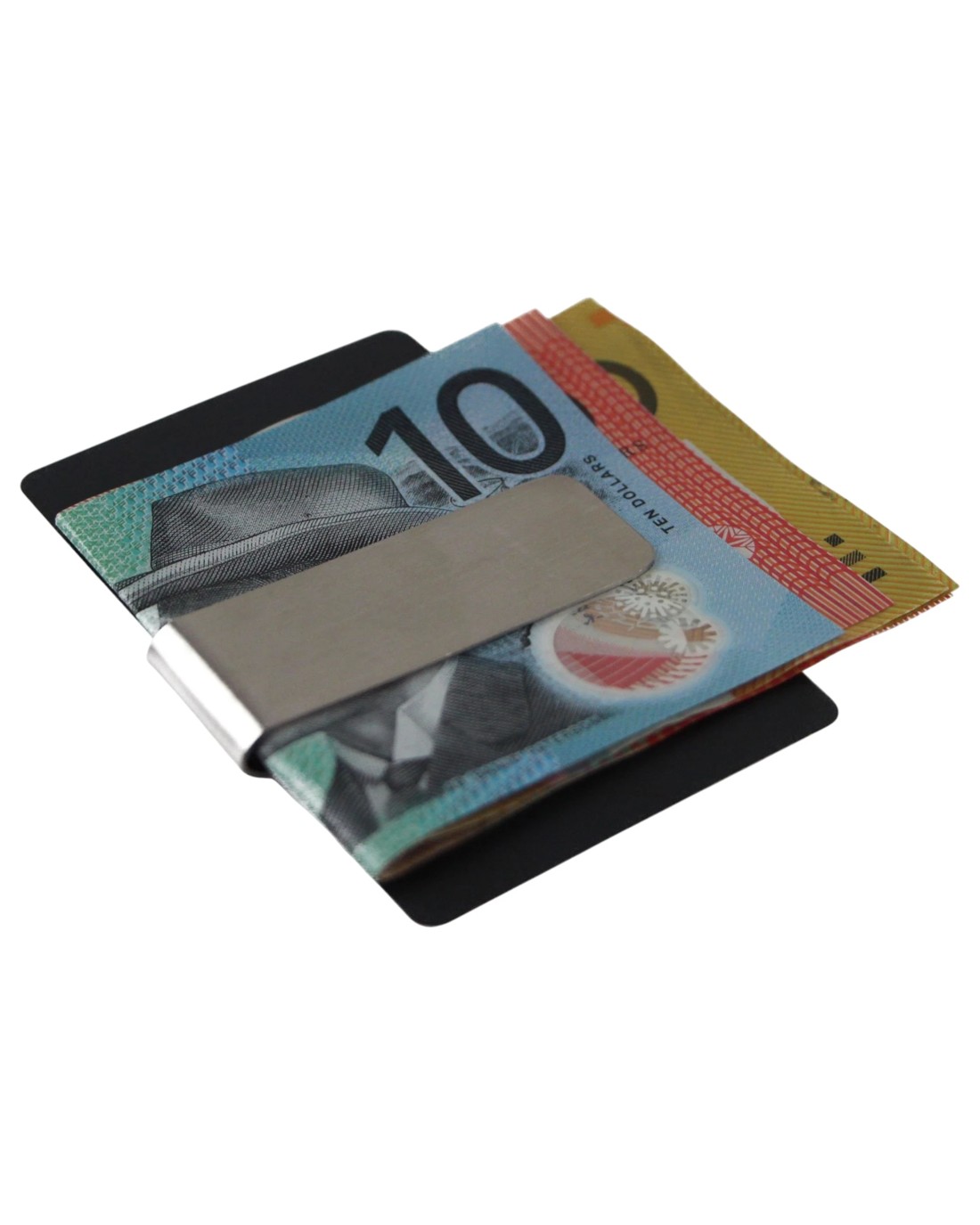 Zasel Mens 2cms Wide Solid Money Clip - Silver - Kmart