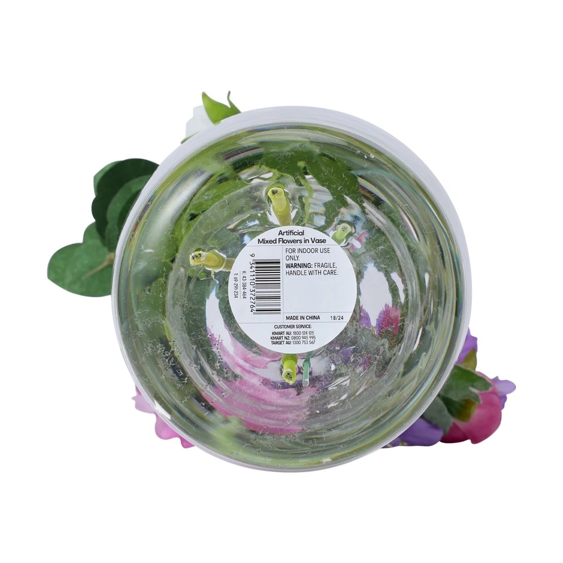 5 Artificial Mixed Flowers in Vase, 5 of 5