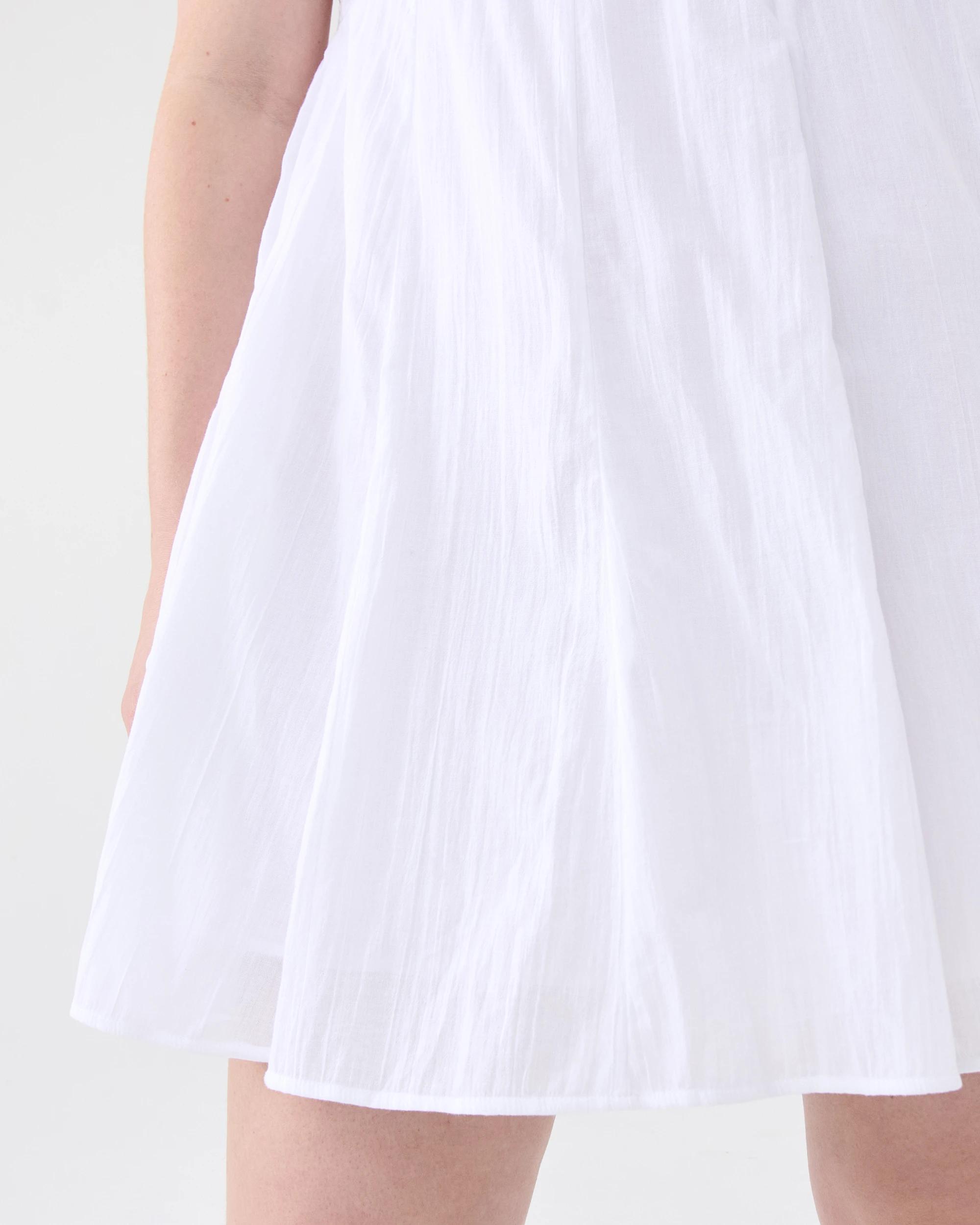 9 Embroidered Mini Dress White, 9 of 9