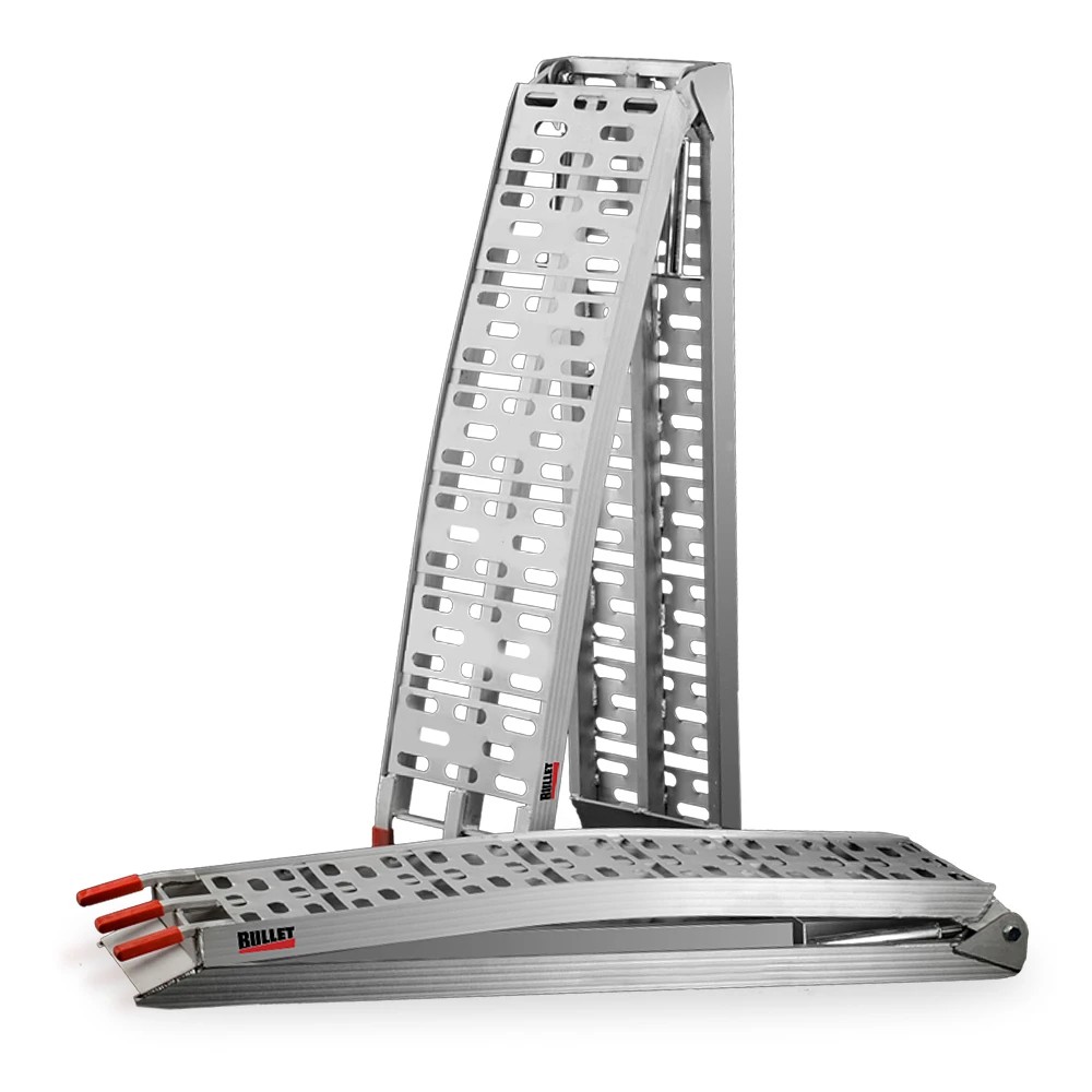 1 Bullet Pair of 2.3m Aluminium Loading Ramps, 1360kg capacity, 1 of 1