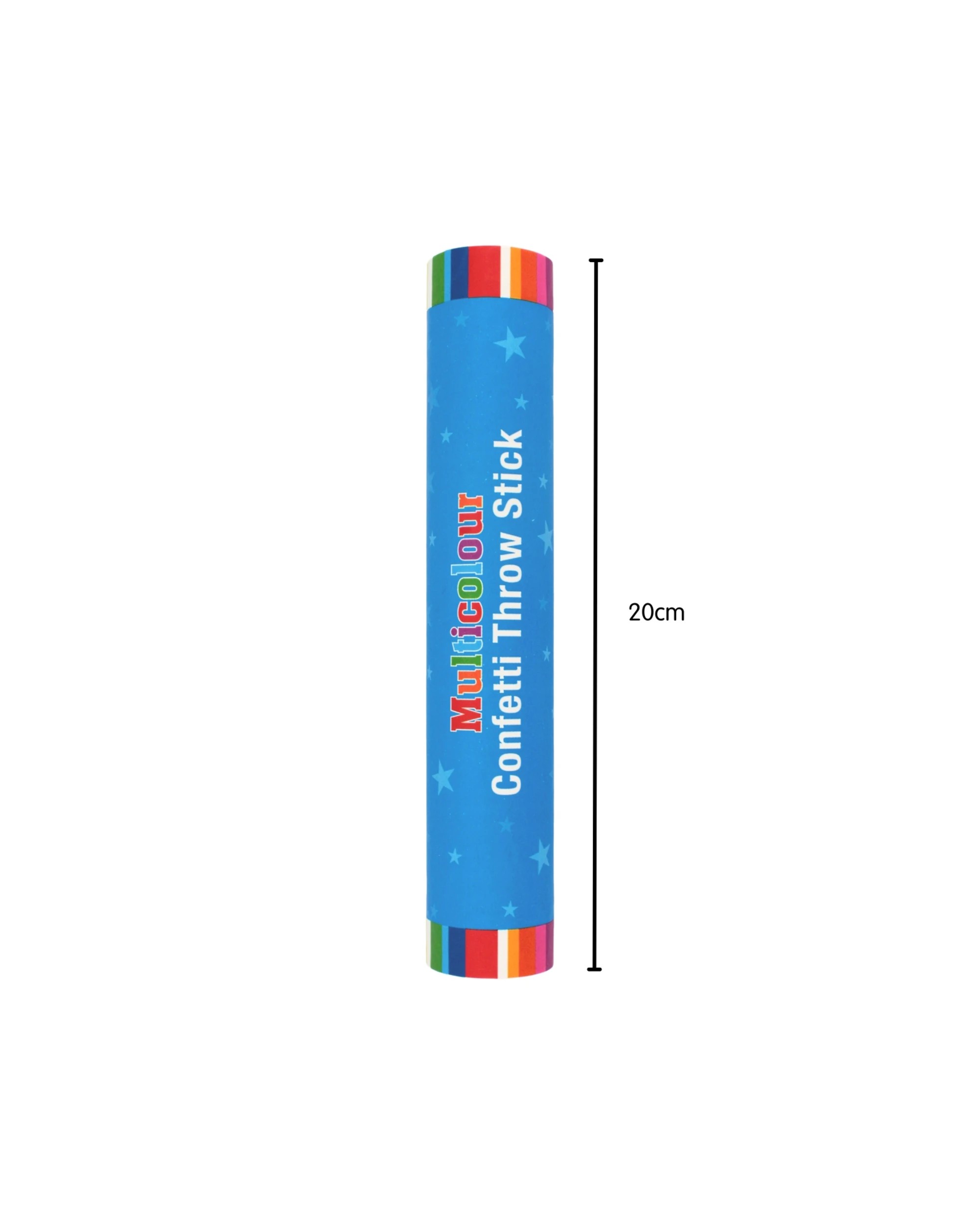 2 Artwrap Confetti Throw Stick 20cm - Multi, 2 of 2