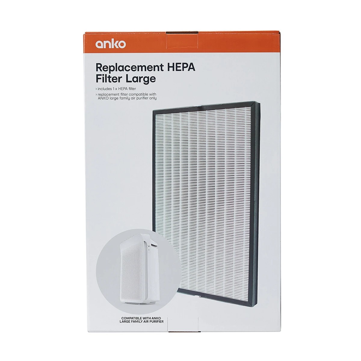 5 Replacement HEPA Filter - Large, 5 of 5